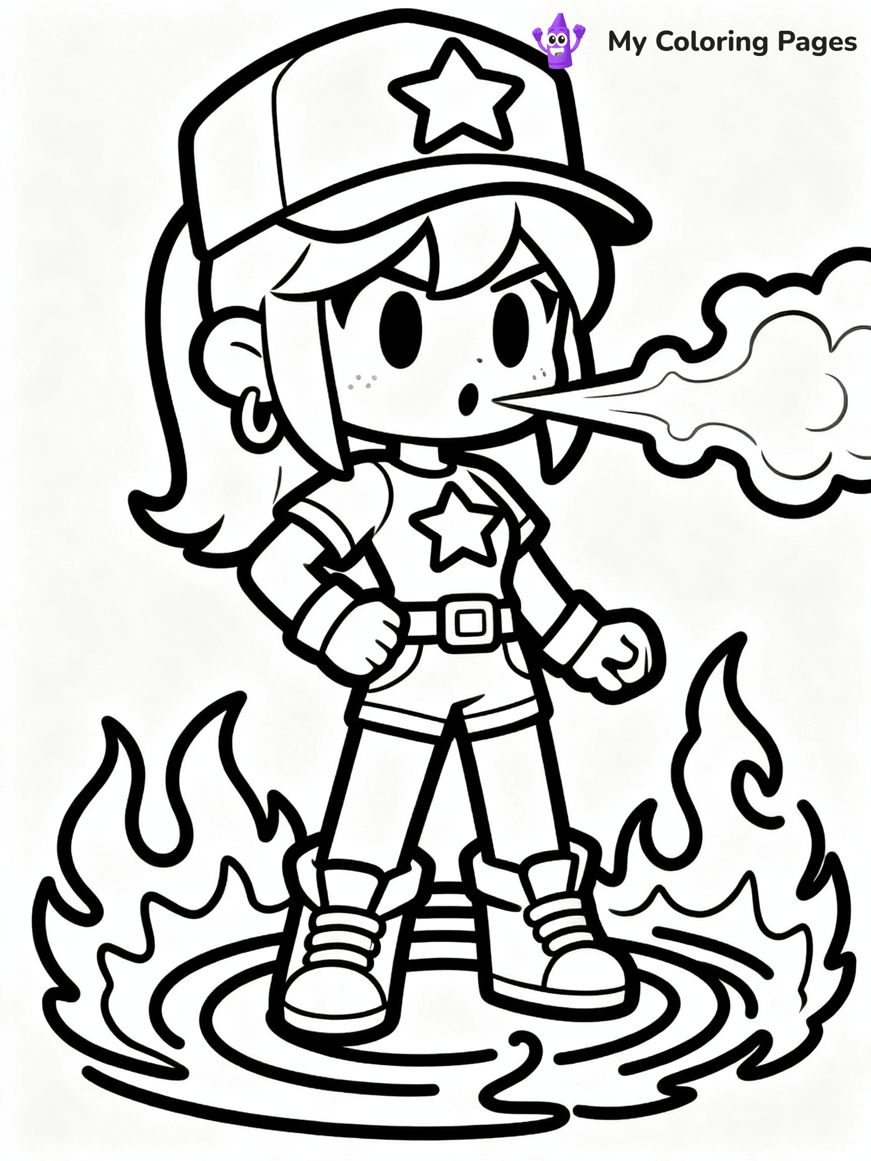 Brawl Stars Coloring Pages - 24