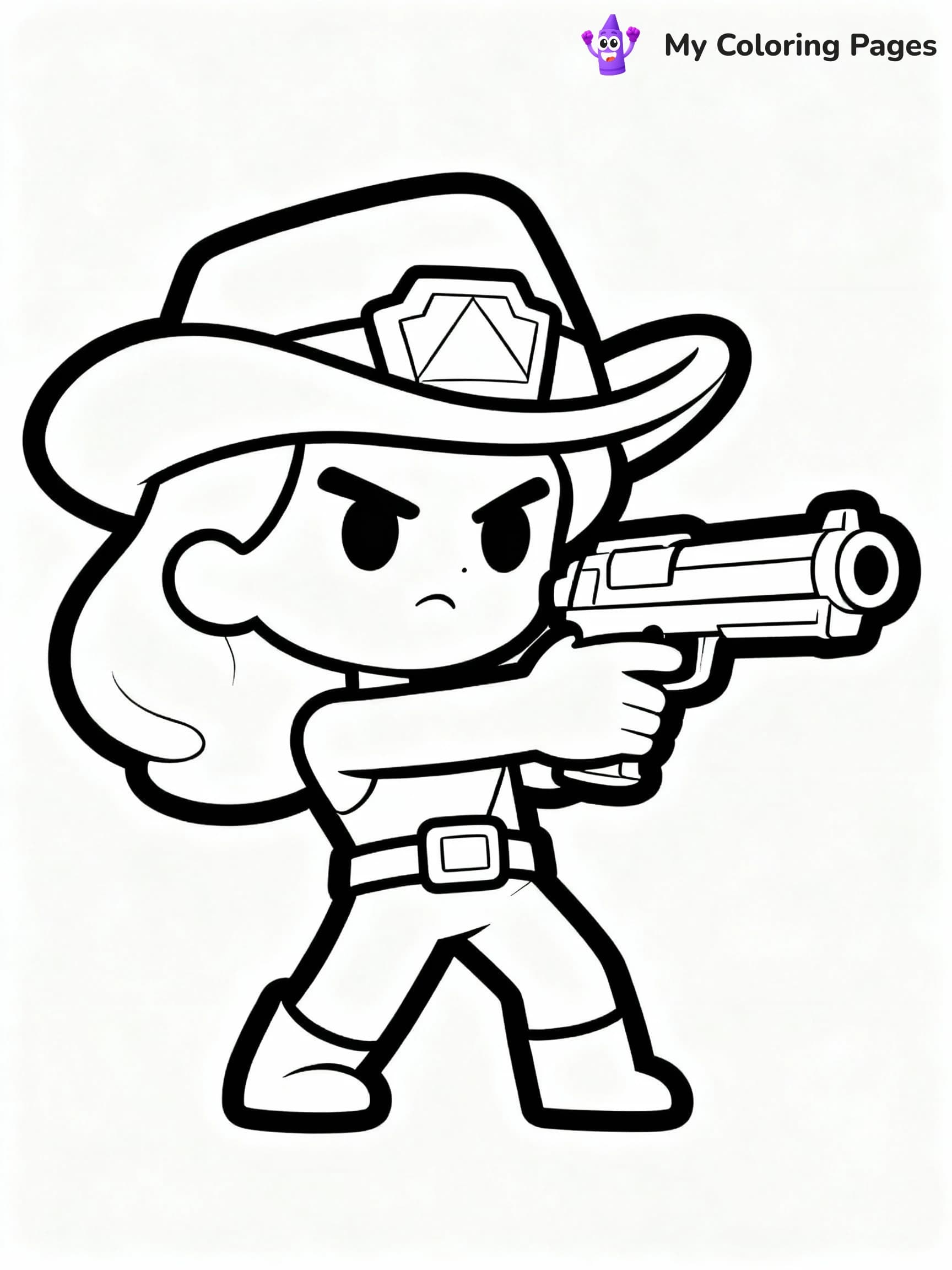 Brawl Stars Coloring Pages - 22