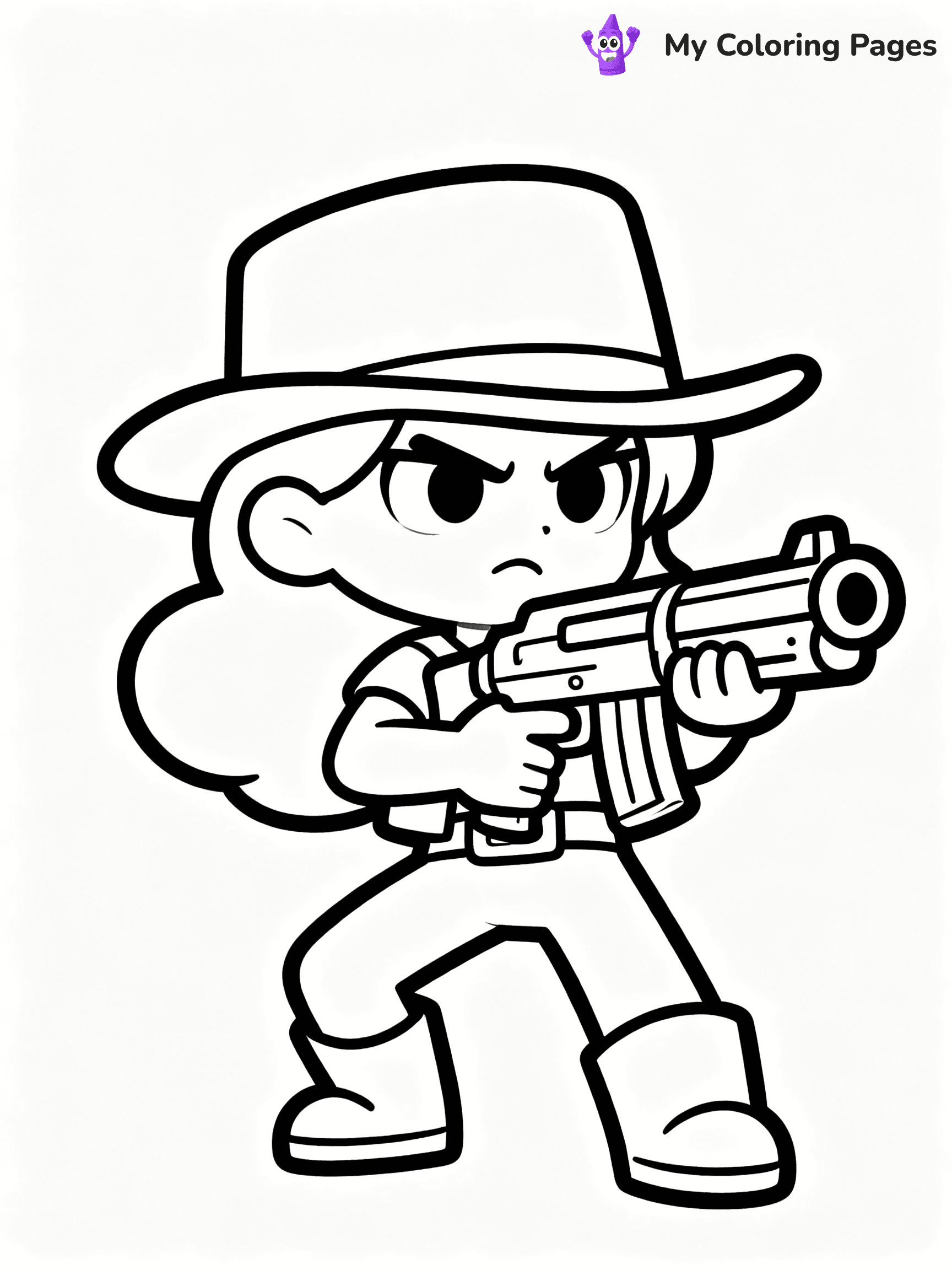 Brawl Stars Coloring Pages - 21