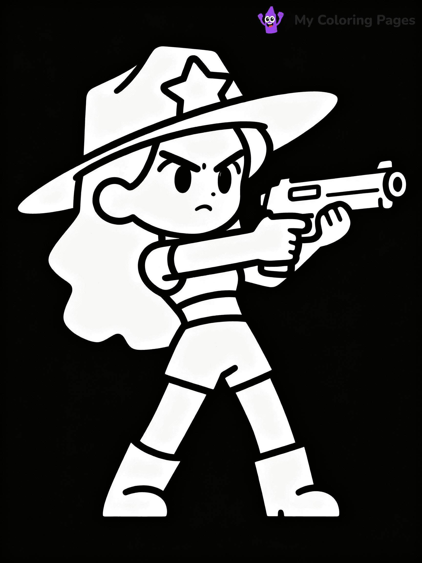 Brawl Stars Coloring Pages - 20