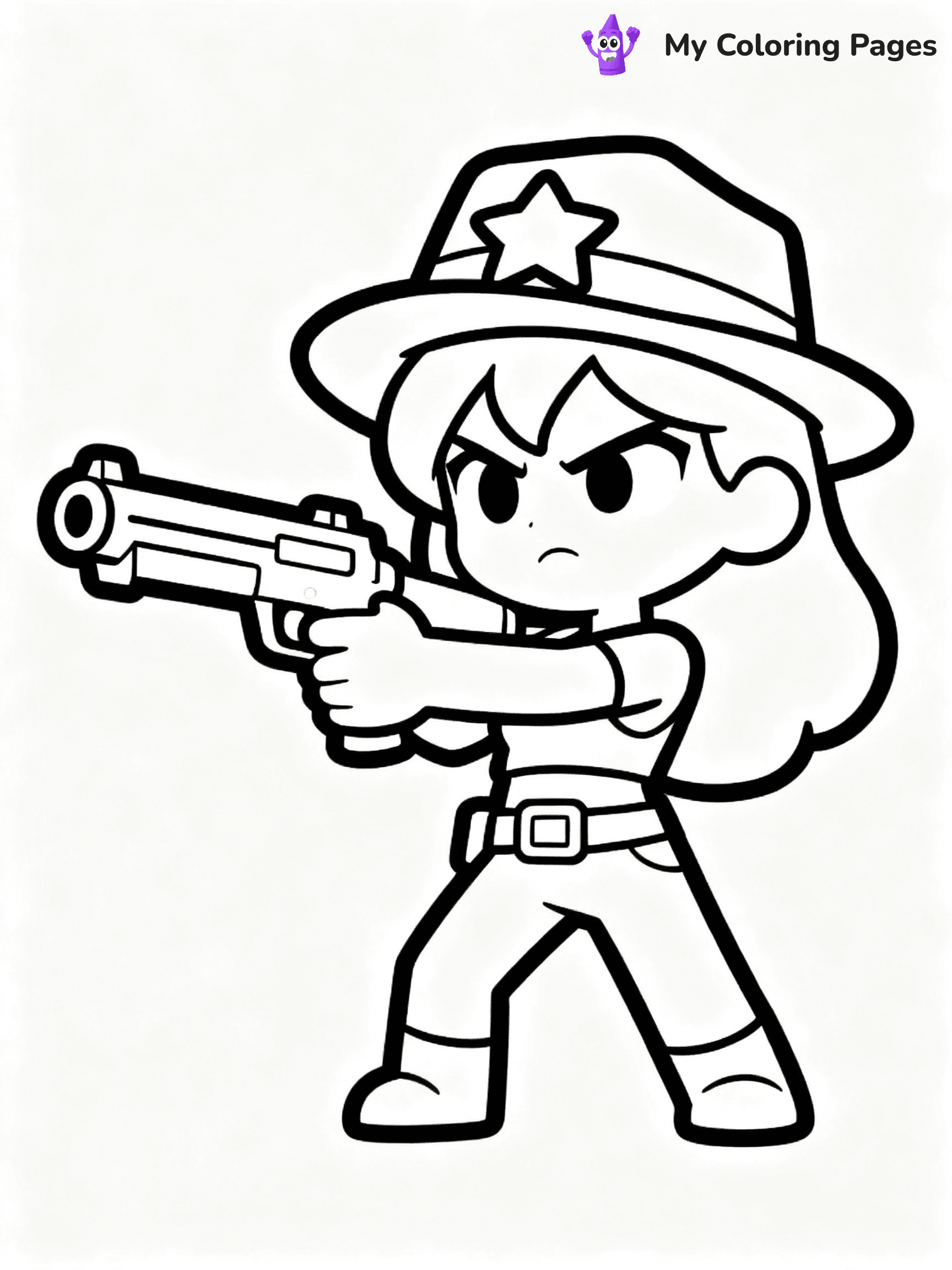 Brawl Stars Coloring Pages - 19