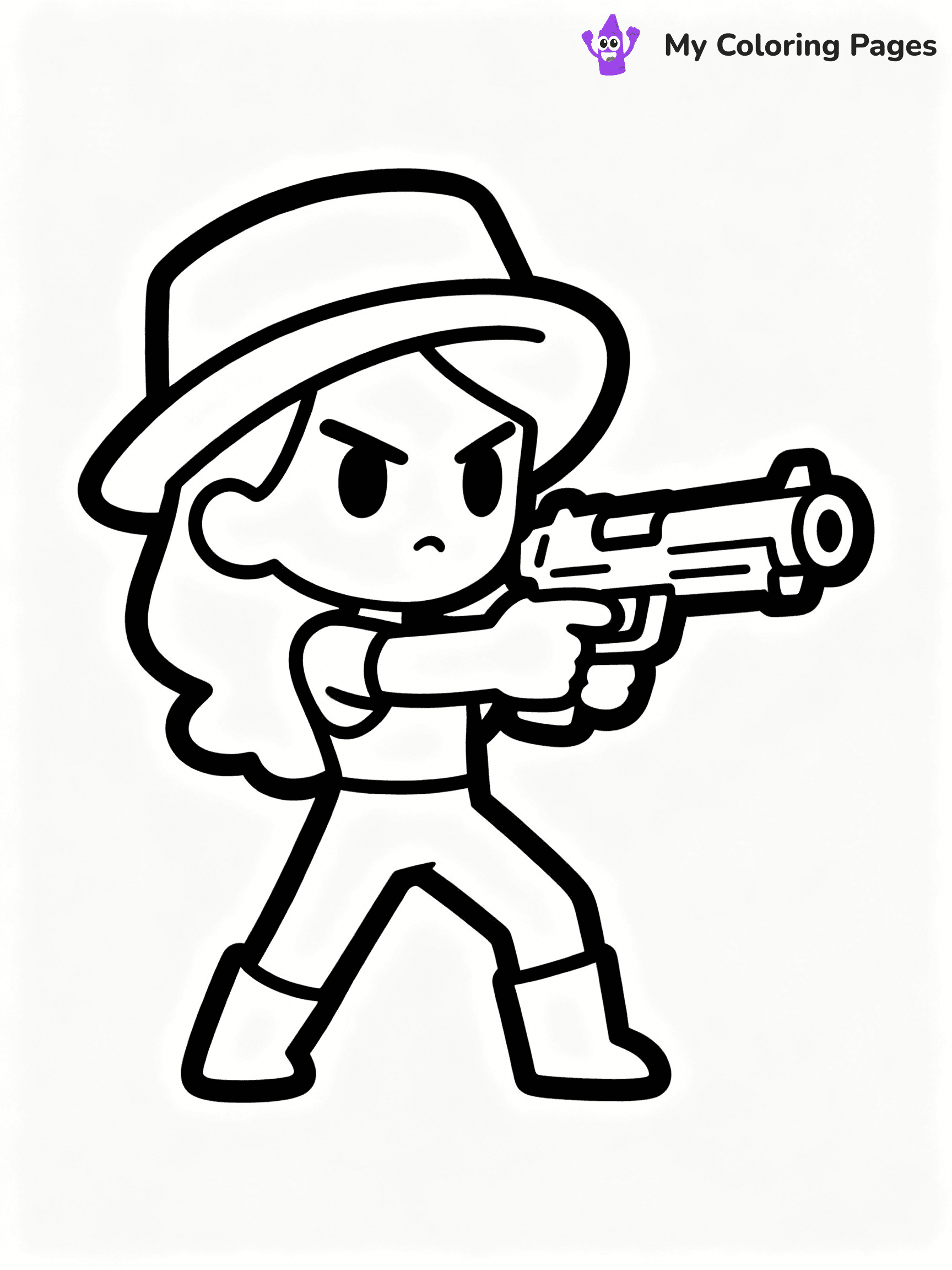 Brawl Stars Coloring Pages - 14