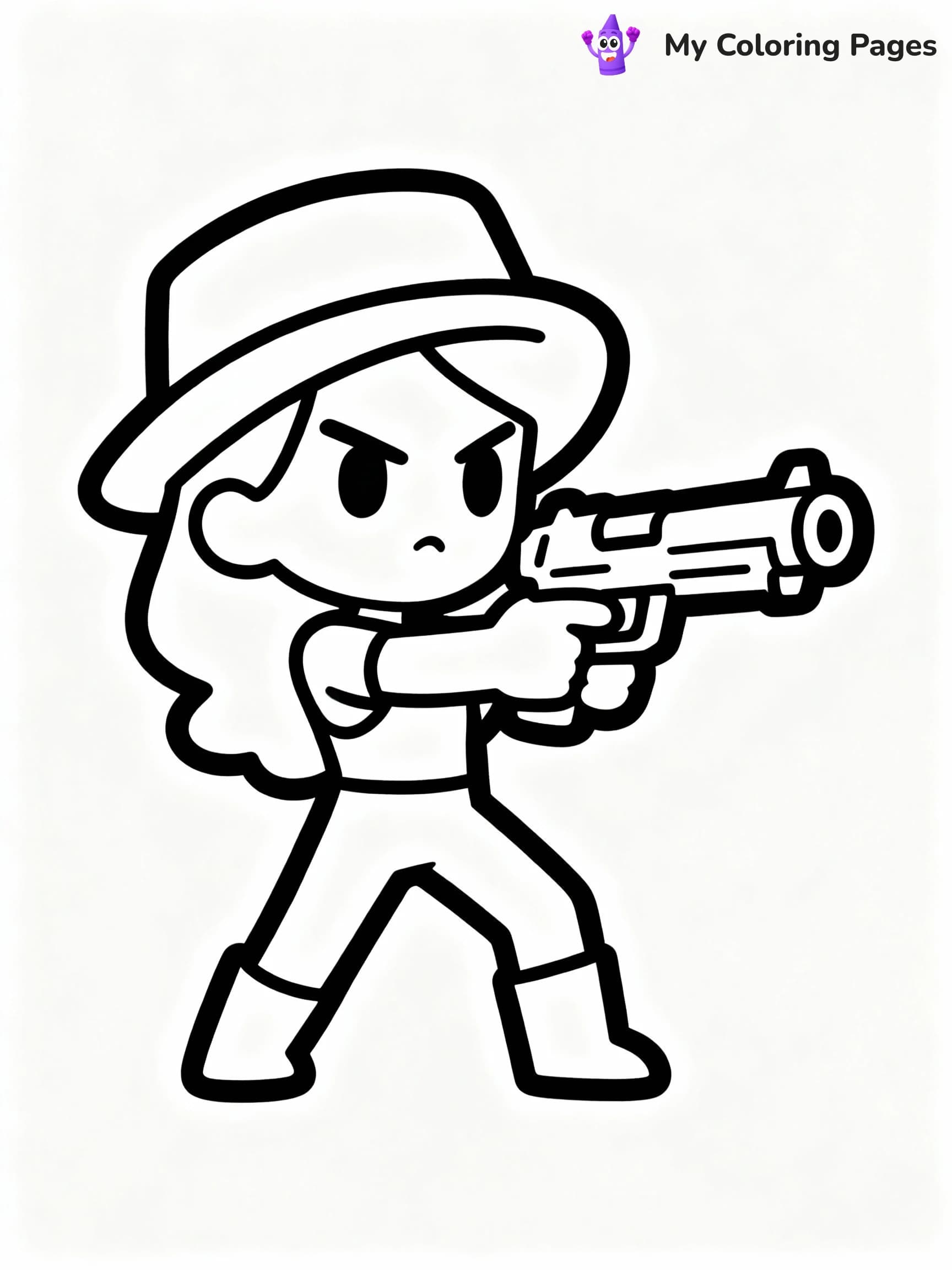 Brawl Stars Coloring Pages - 14