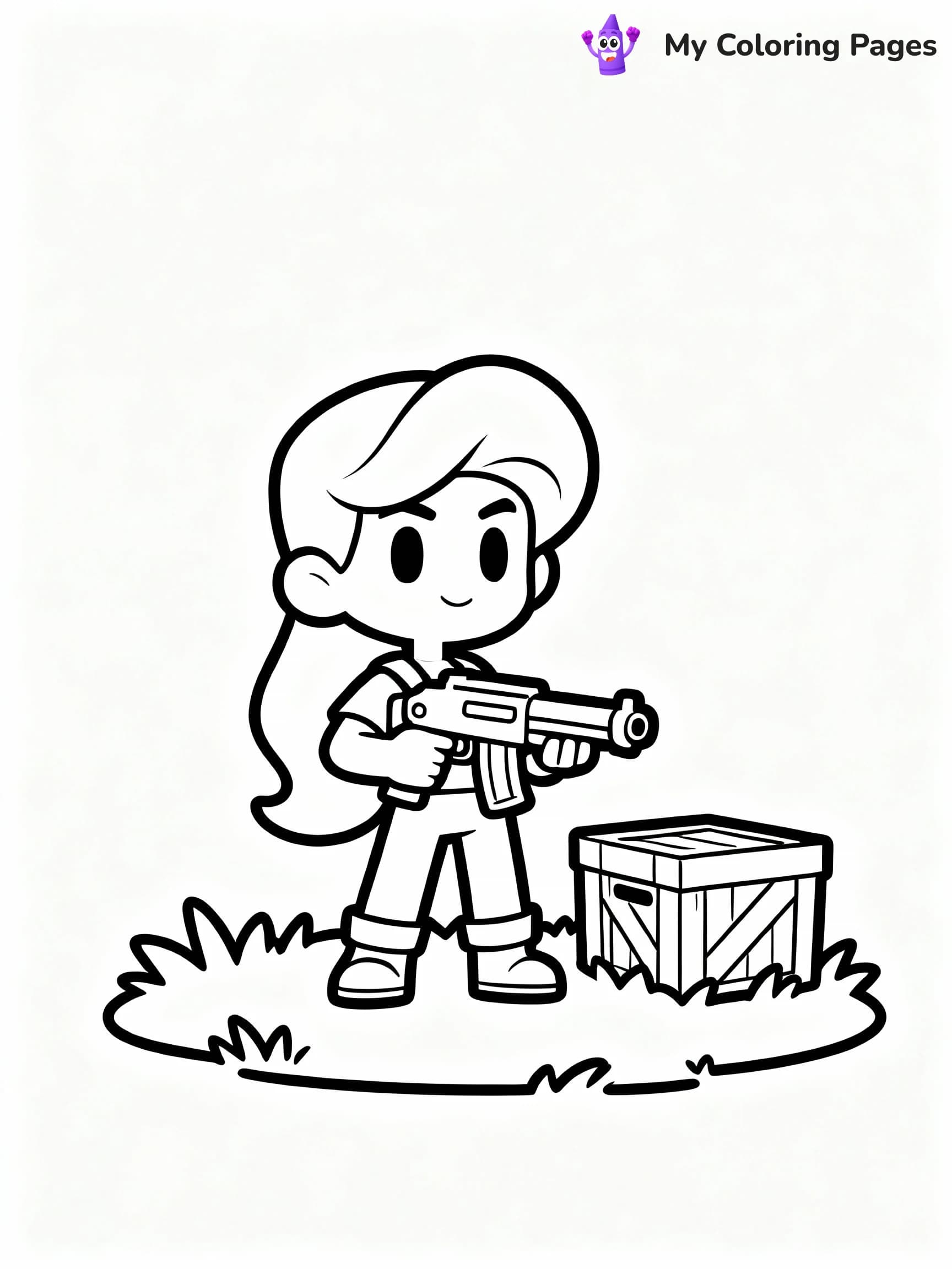 Brawl Stars Coloring Pages - 11