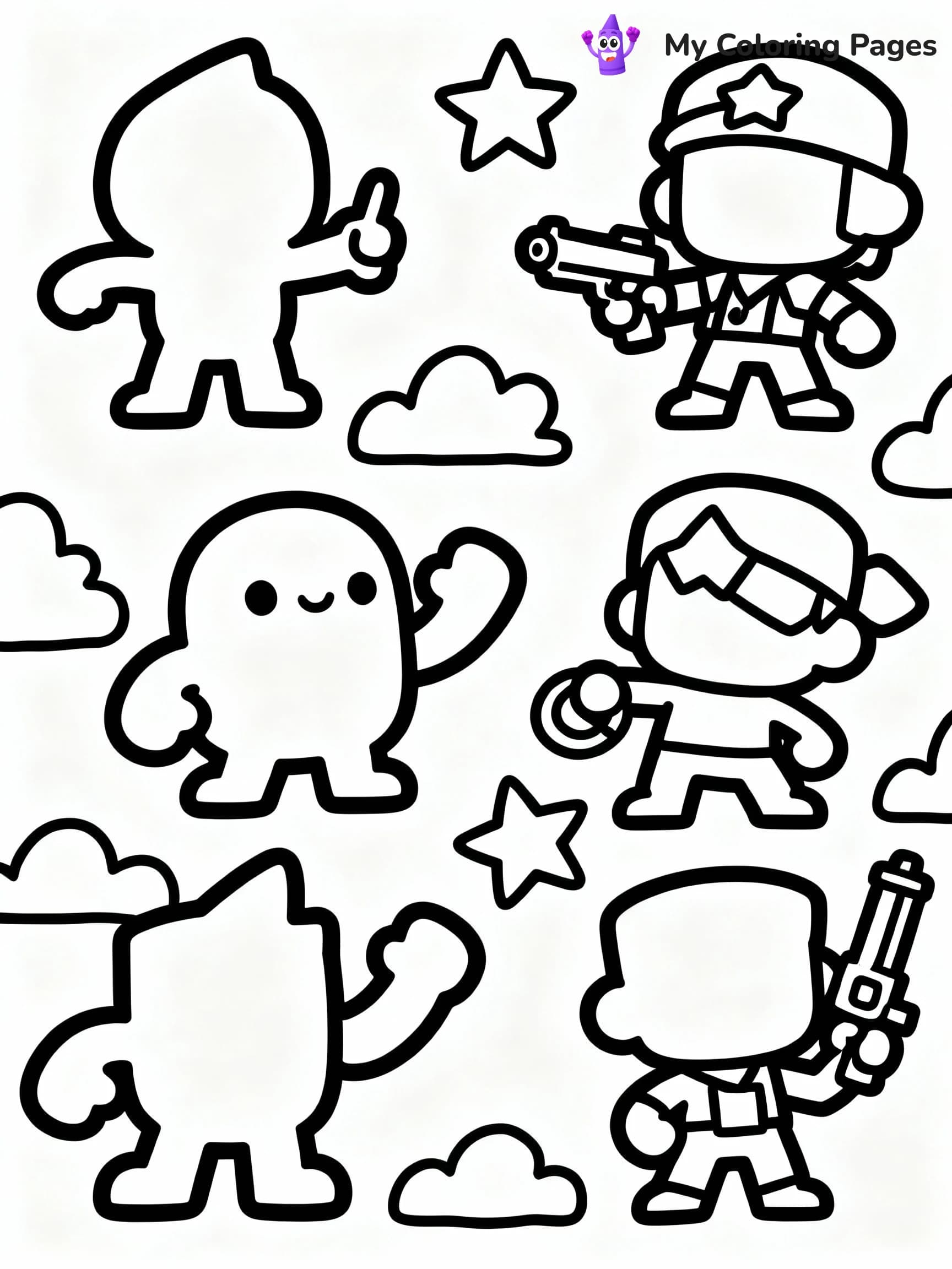 Brawl Stars Coloring Pages - 9