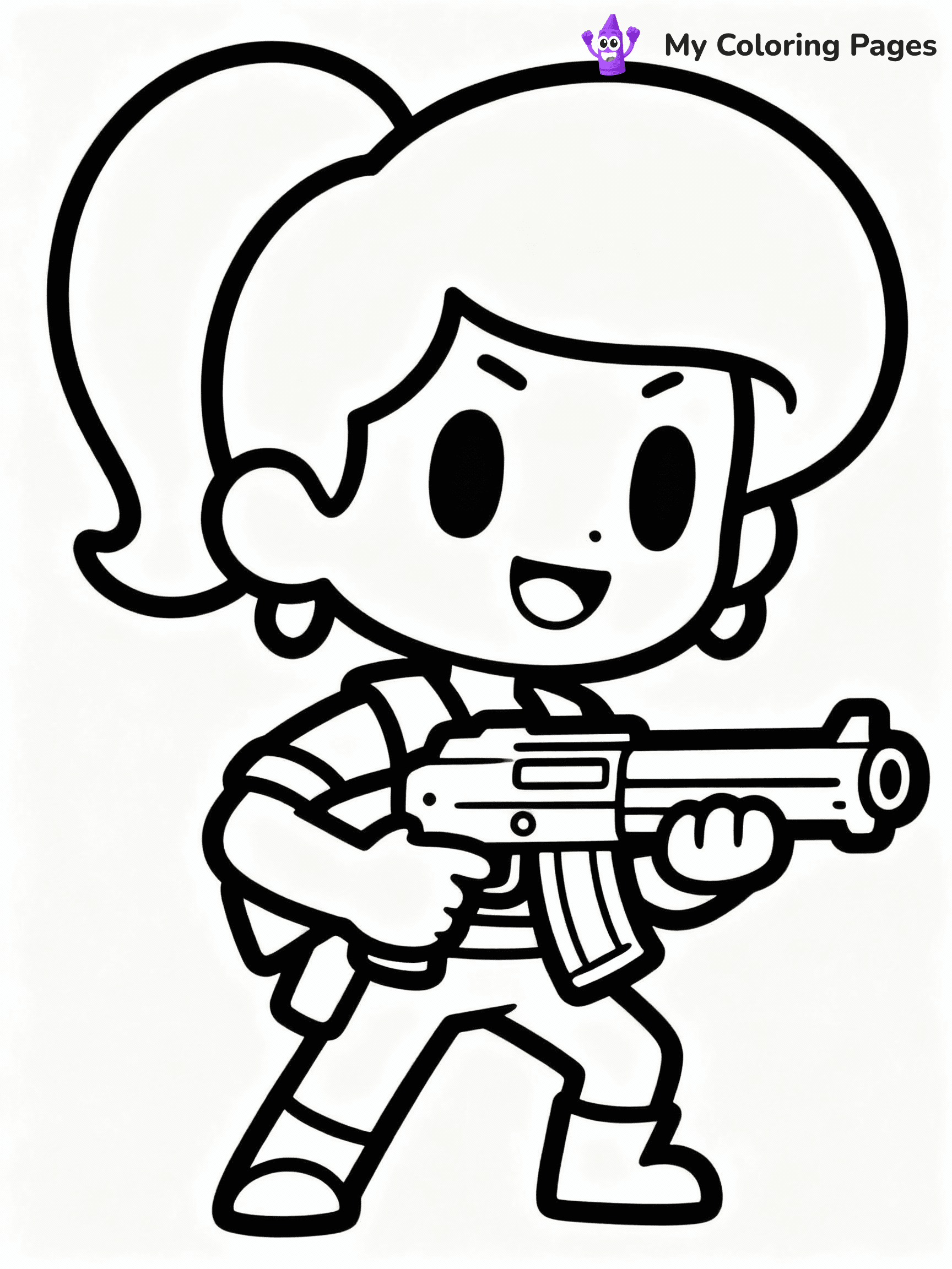 Brawl Stars Coloring Pages - 6