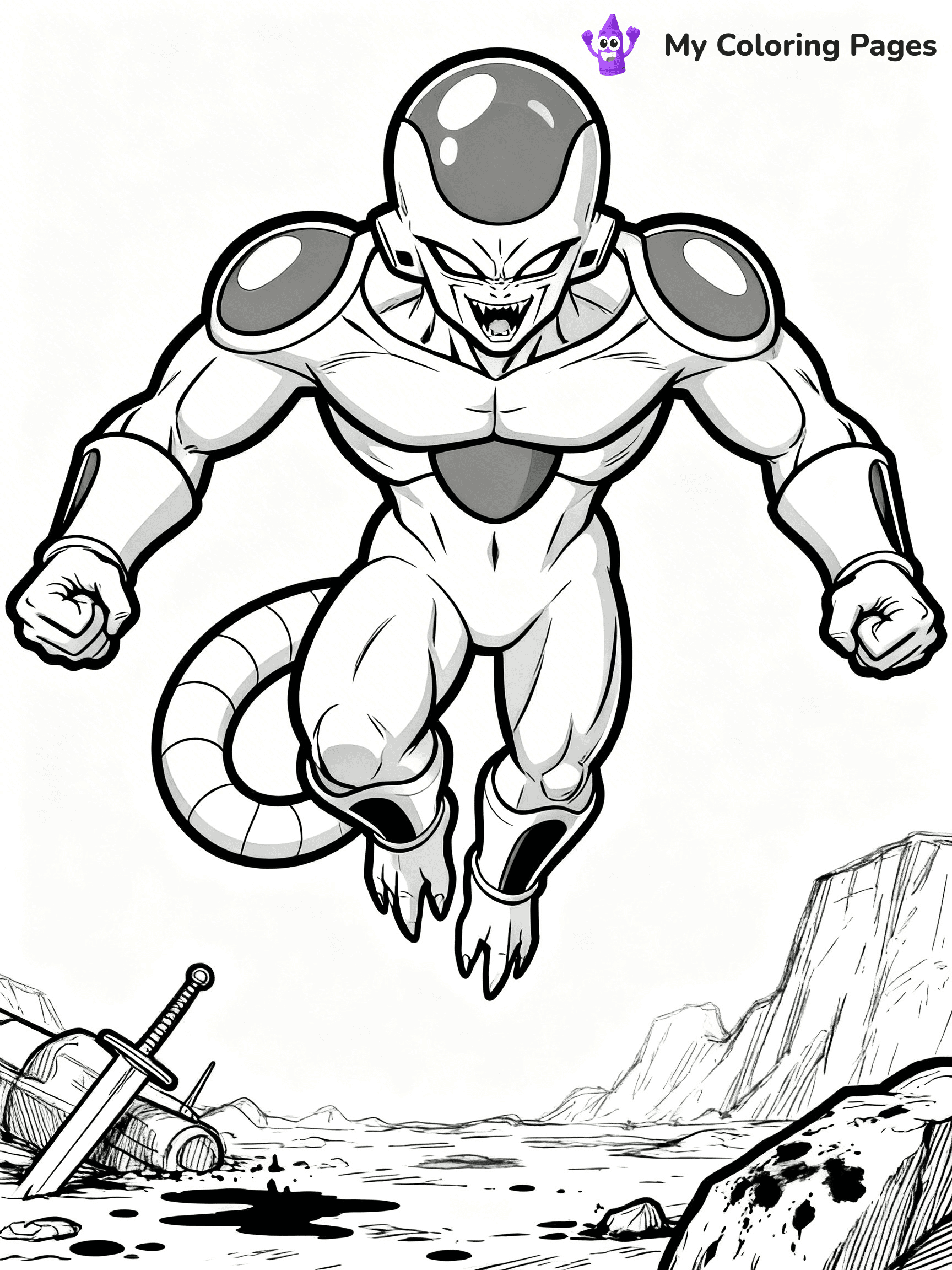 Dragon Ball Super Coloring Pages - 39