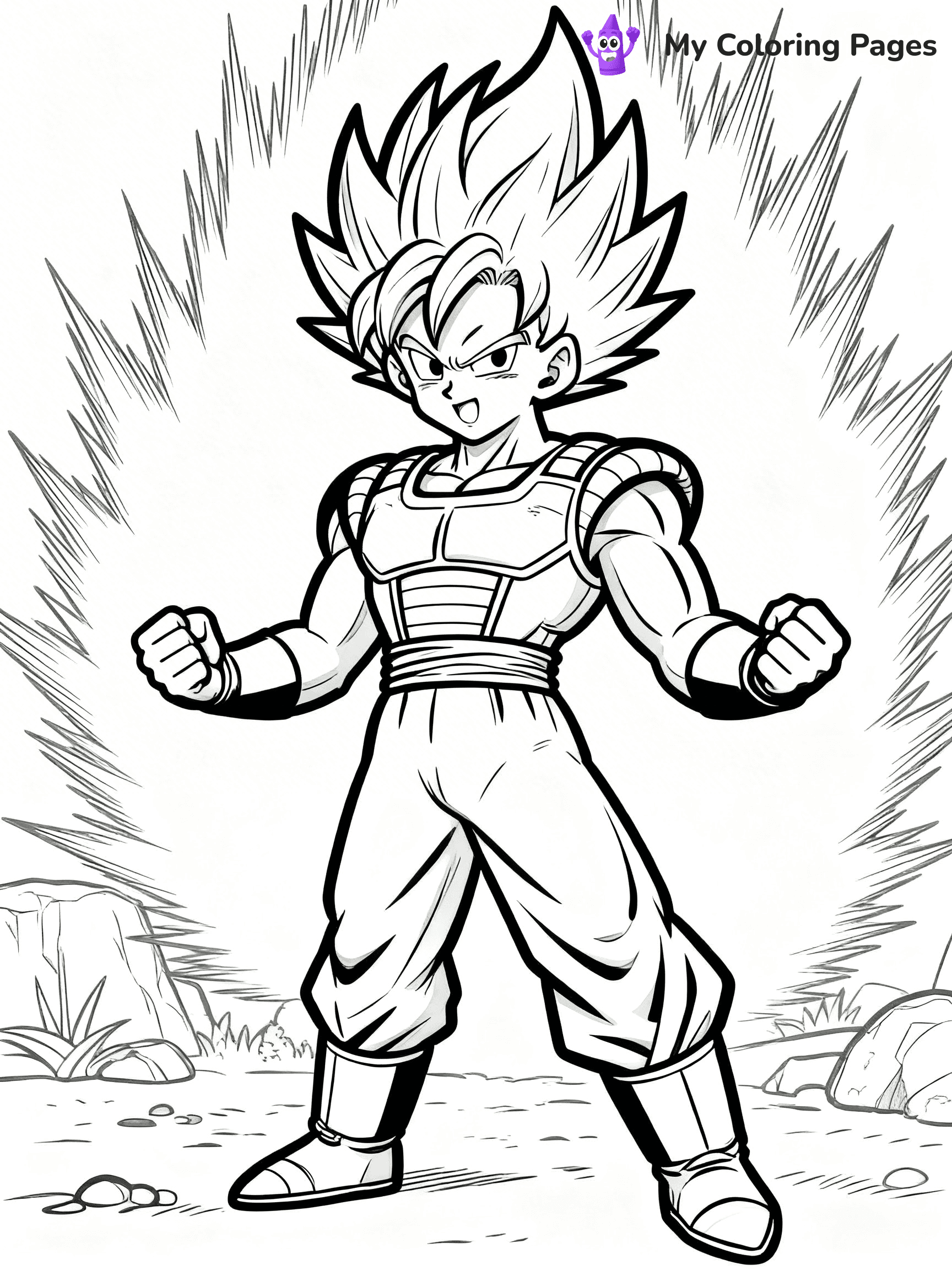 Dragon Ball Super Coloring Pages - 33