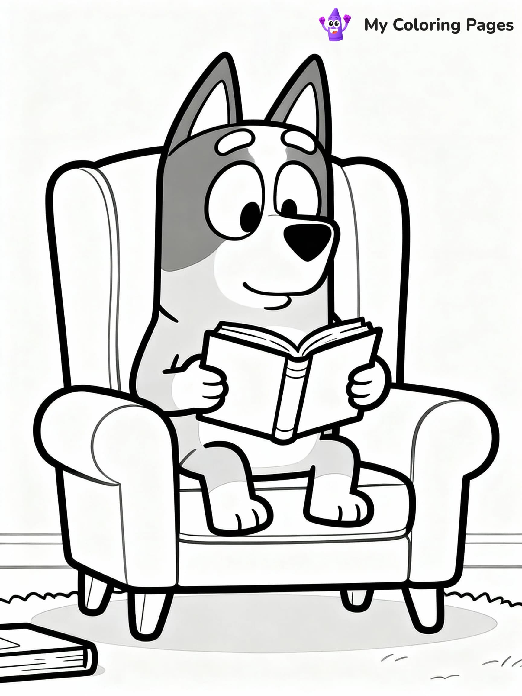 Bluey Coloring Pages - 24
