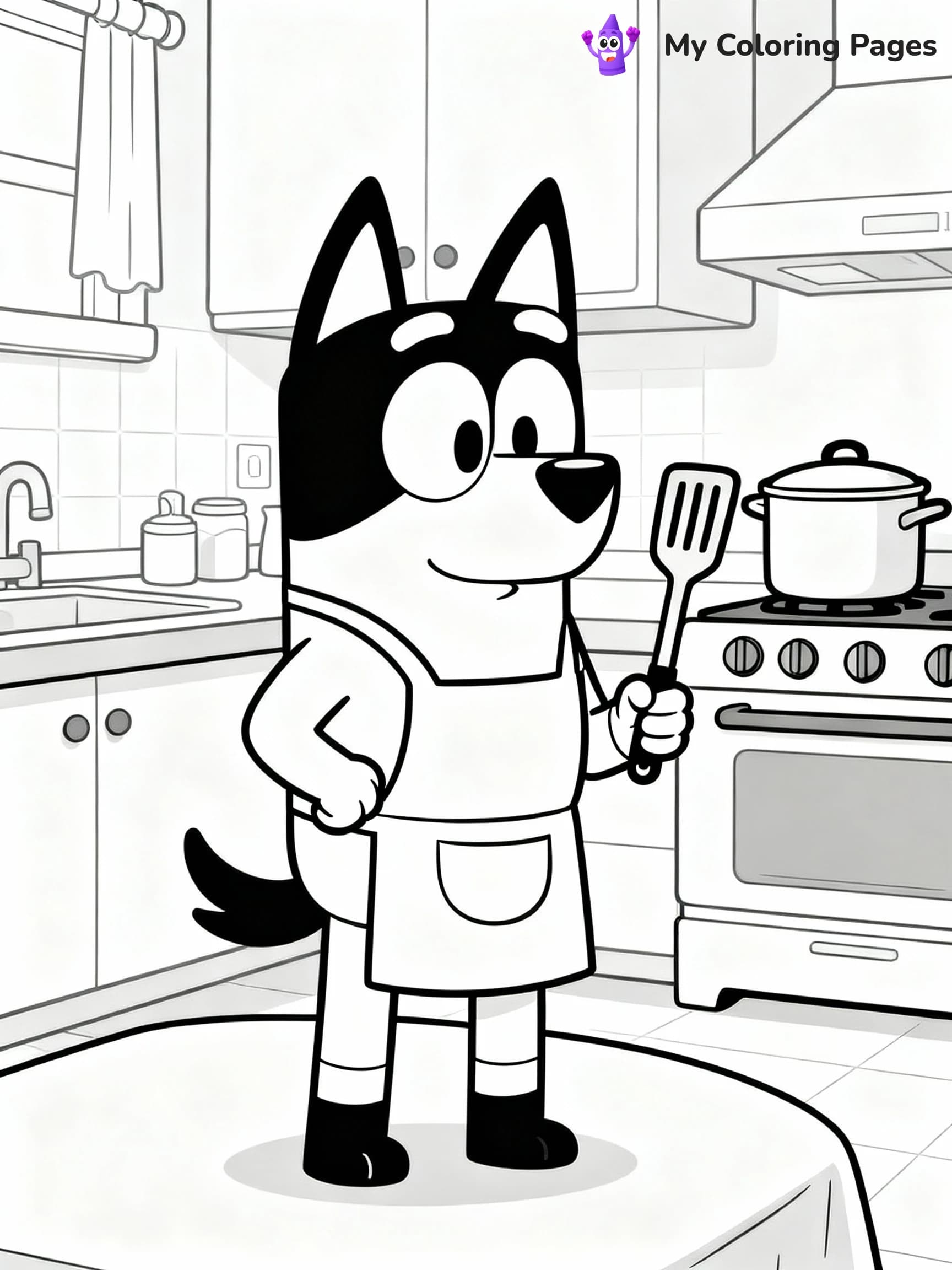 Bluey Coloring Pages - 21