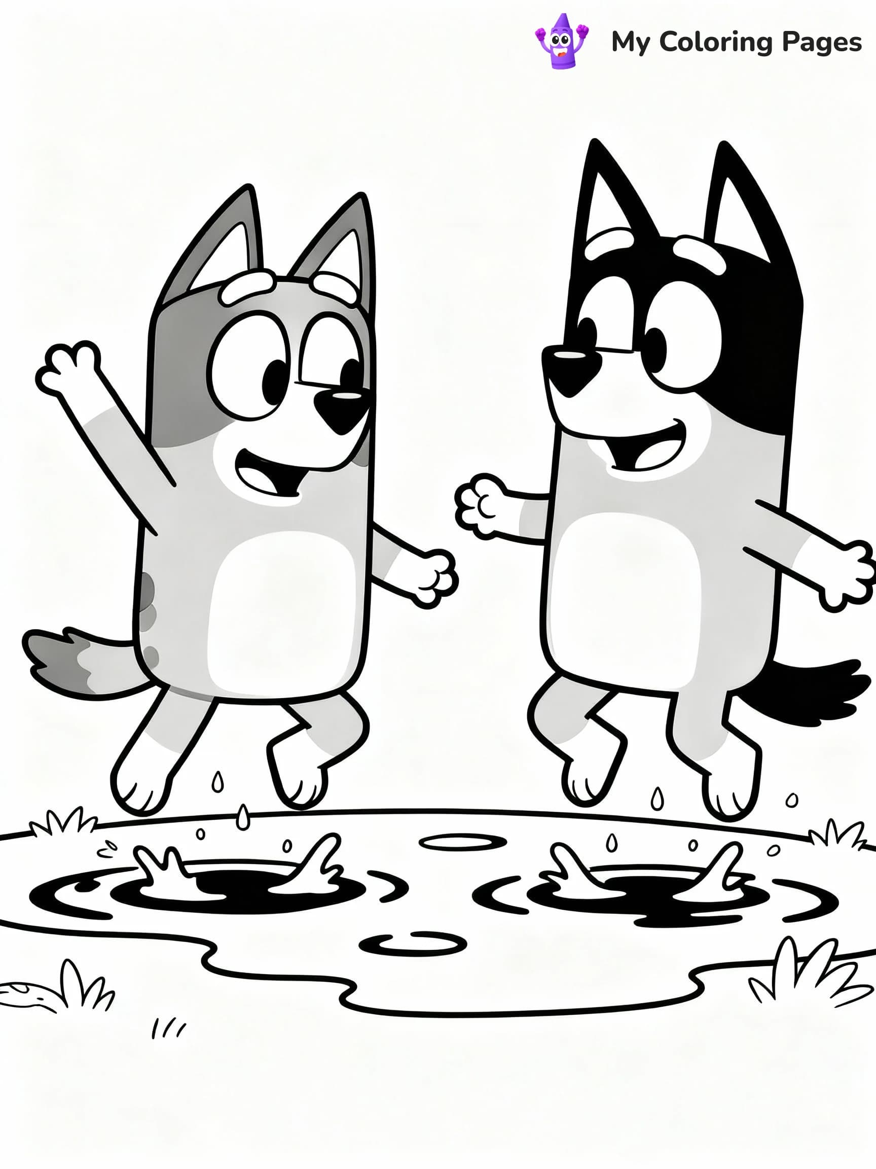 Bluey Coloring Pages - 13