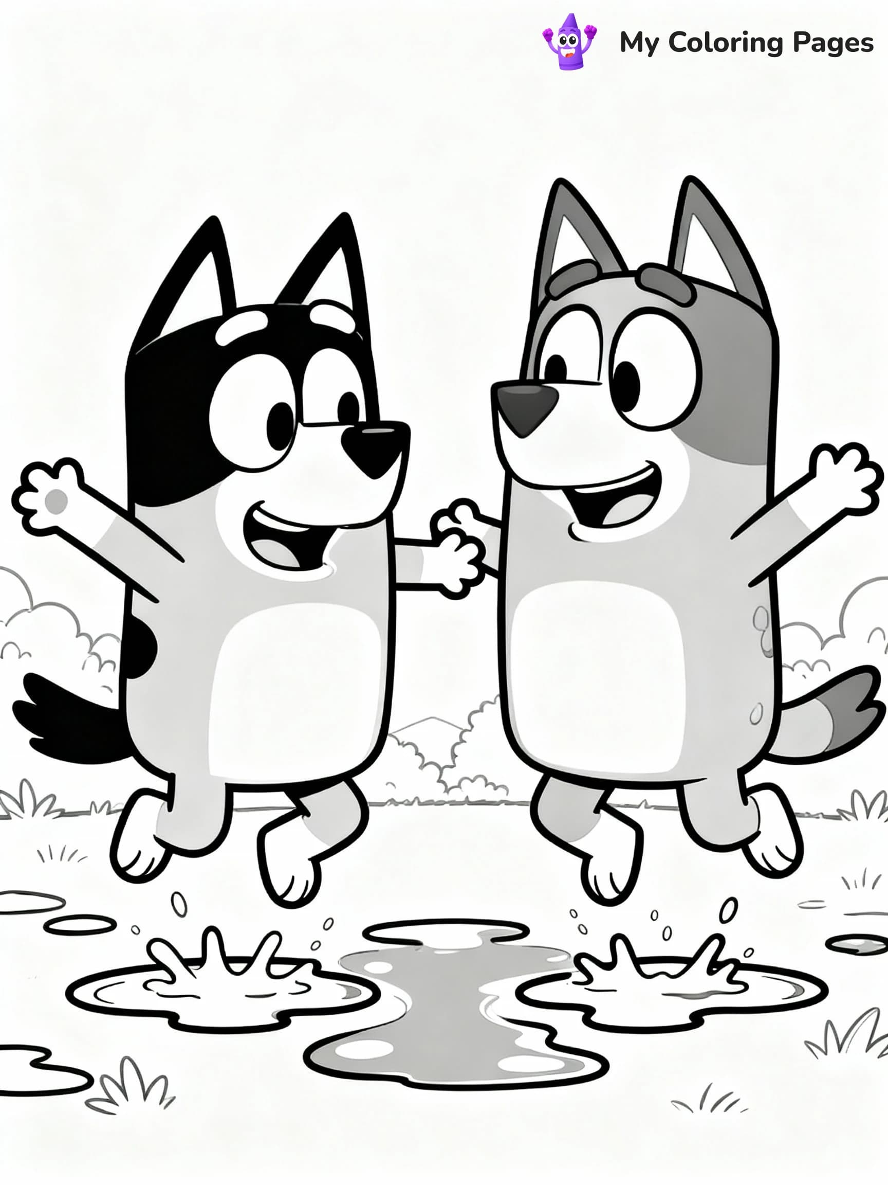 Bluey Coloring Pages - 11