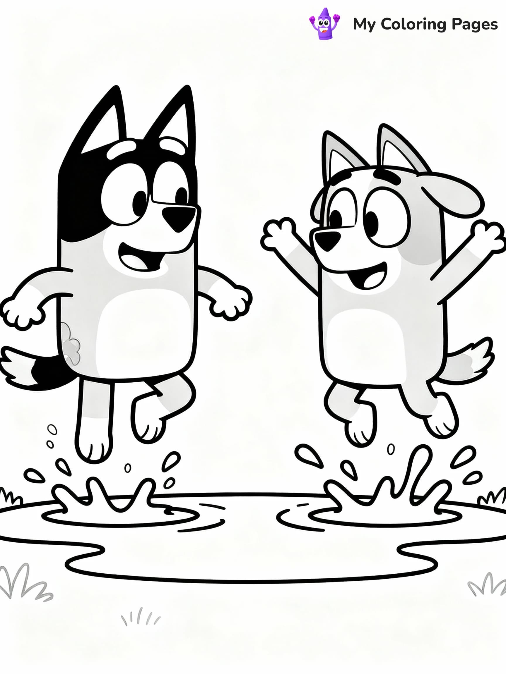Bluey Coloring Pages - 10