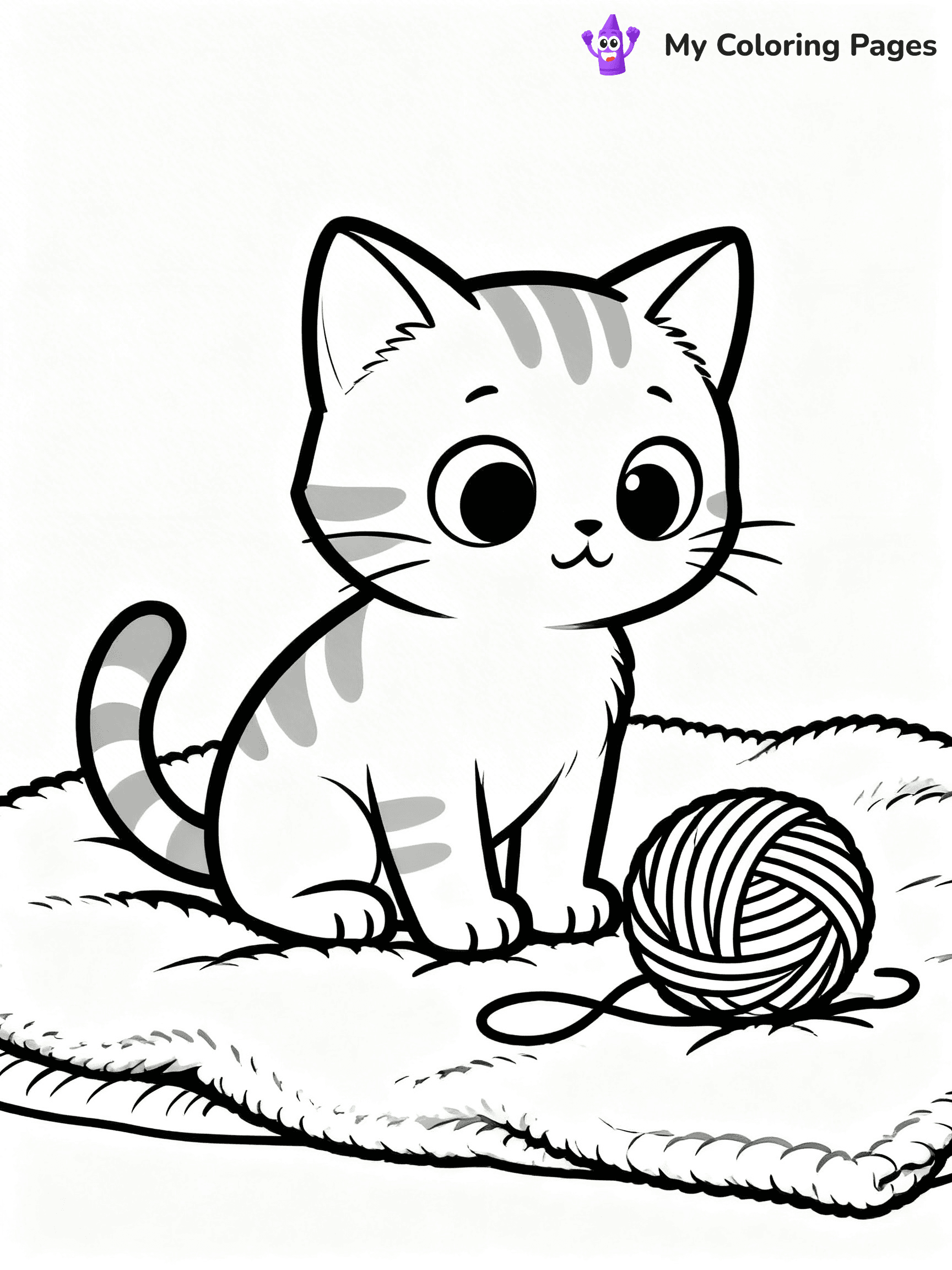 Black Cat Coloring Pages - 24
