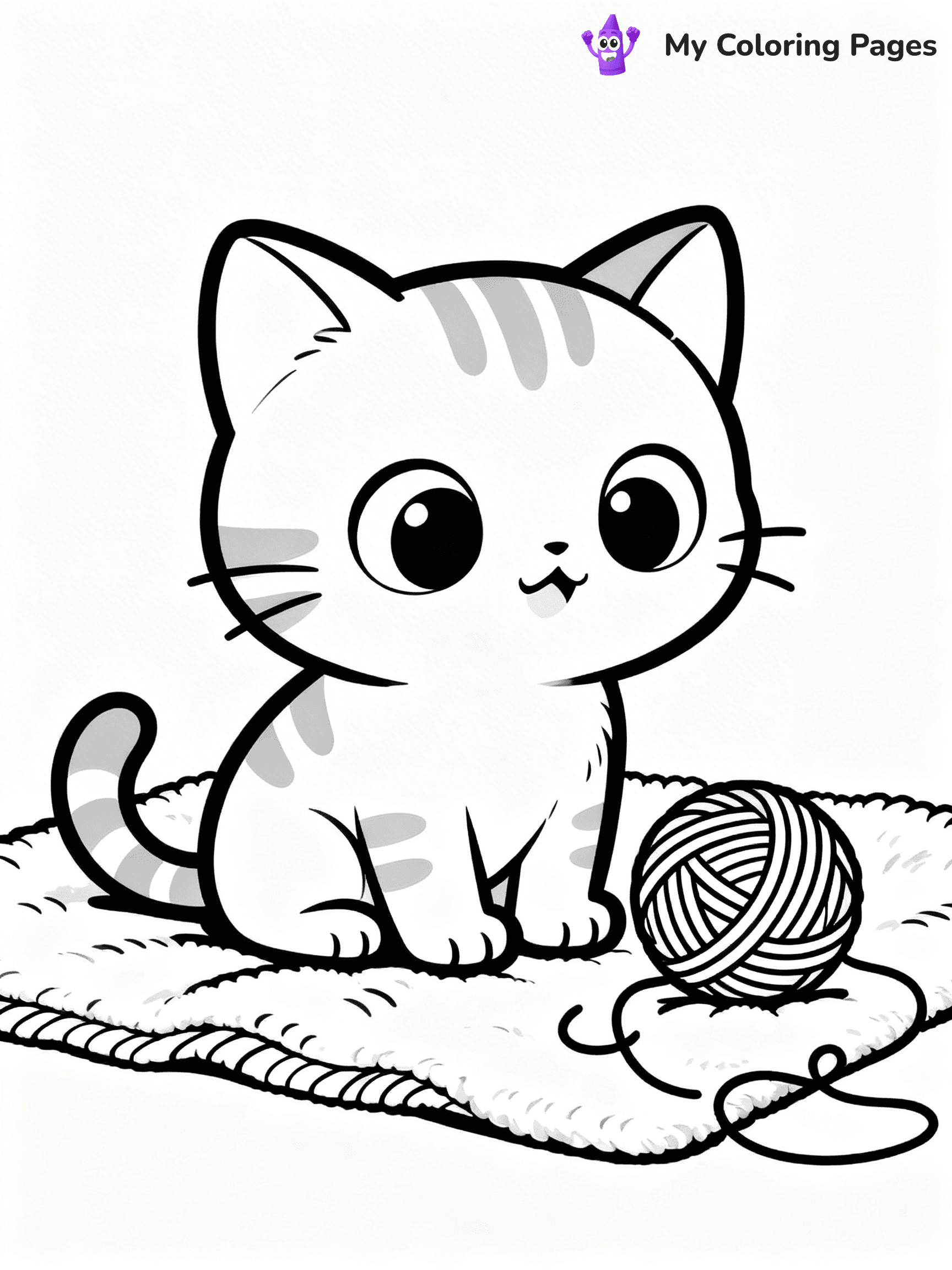 Black Cat Coloring Pages - 23
