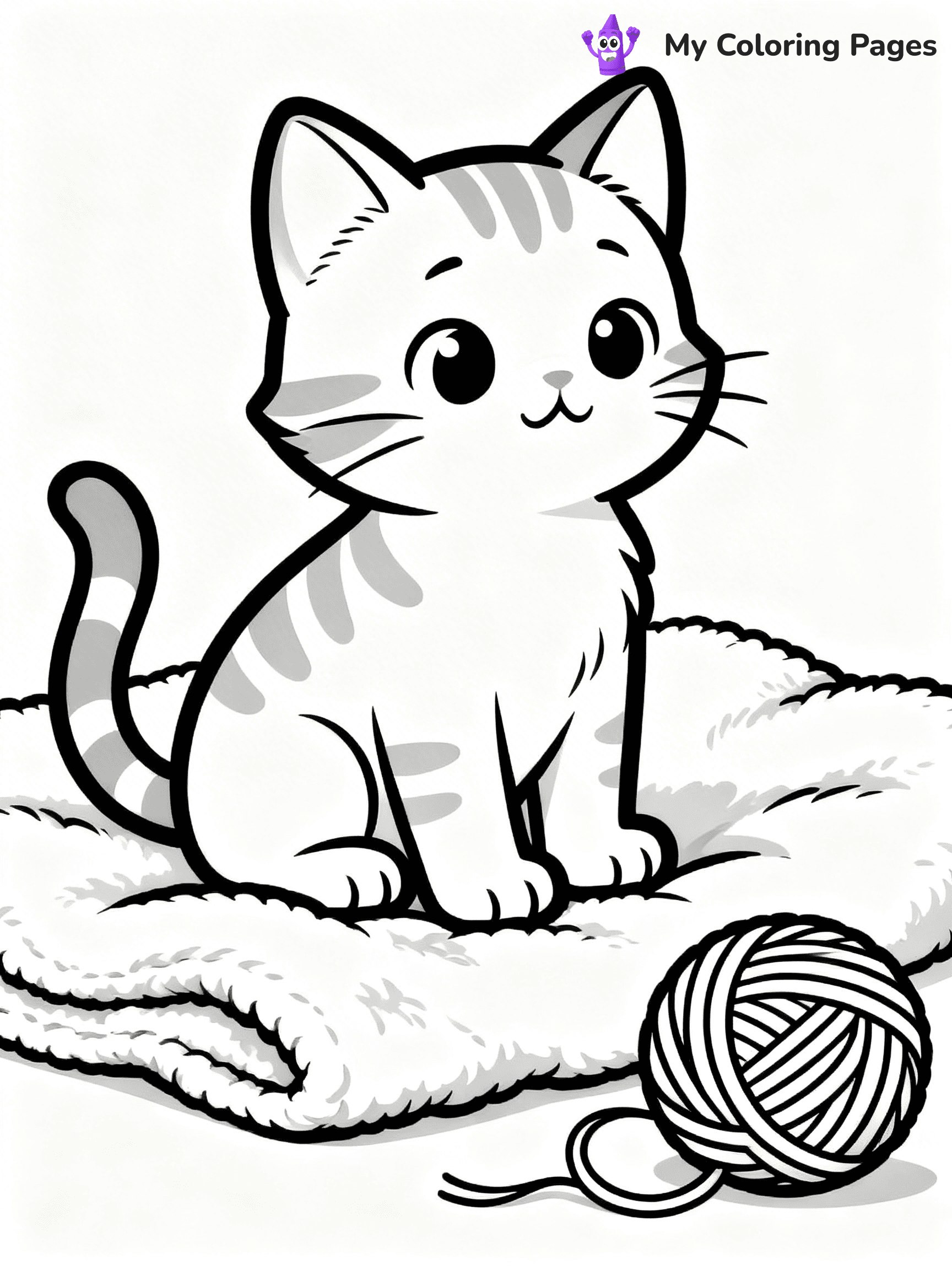 Black Cat Coloring Pages - 22