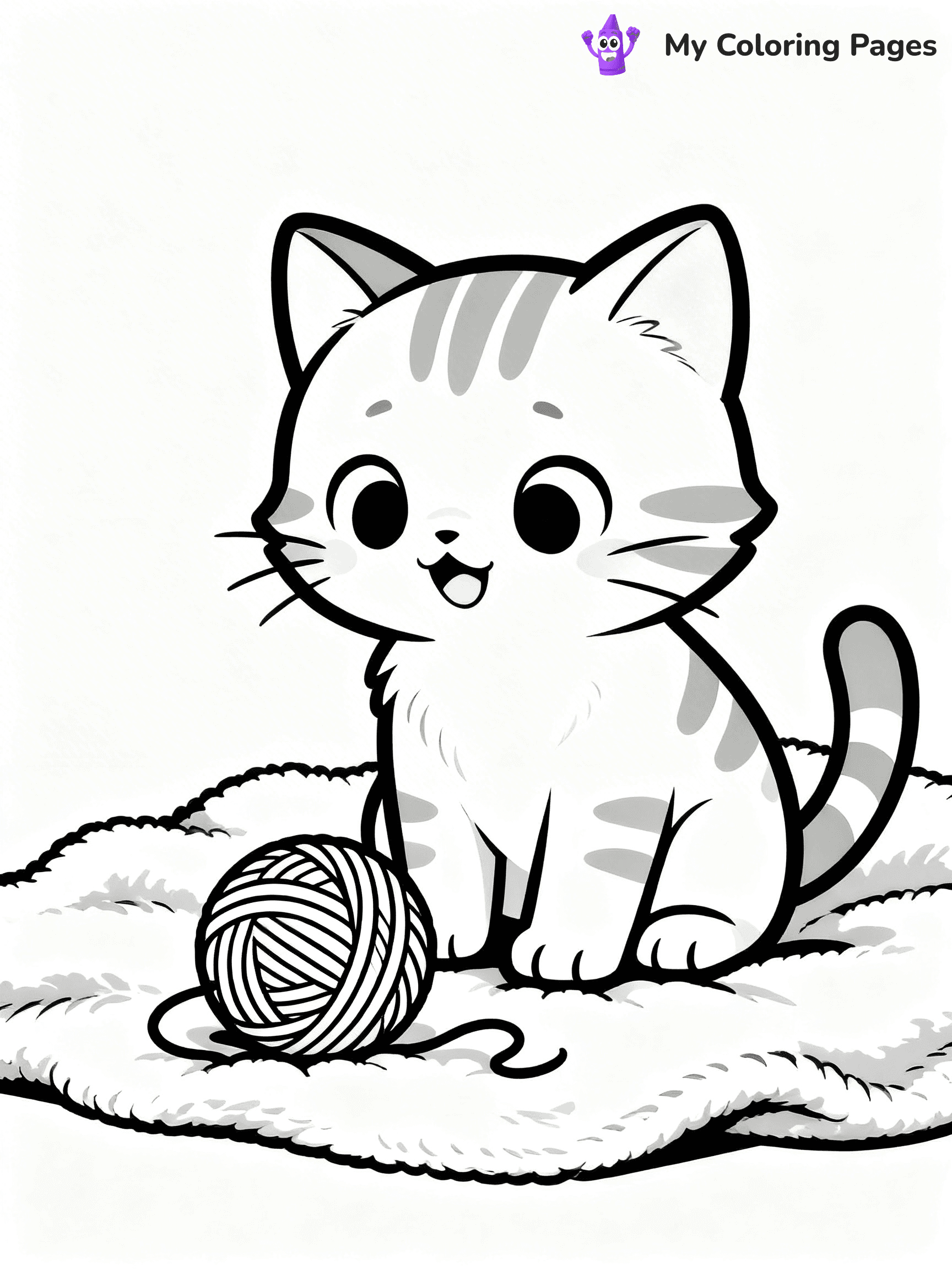 Black Cat Coloring Pages - 21