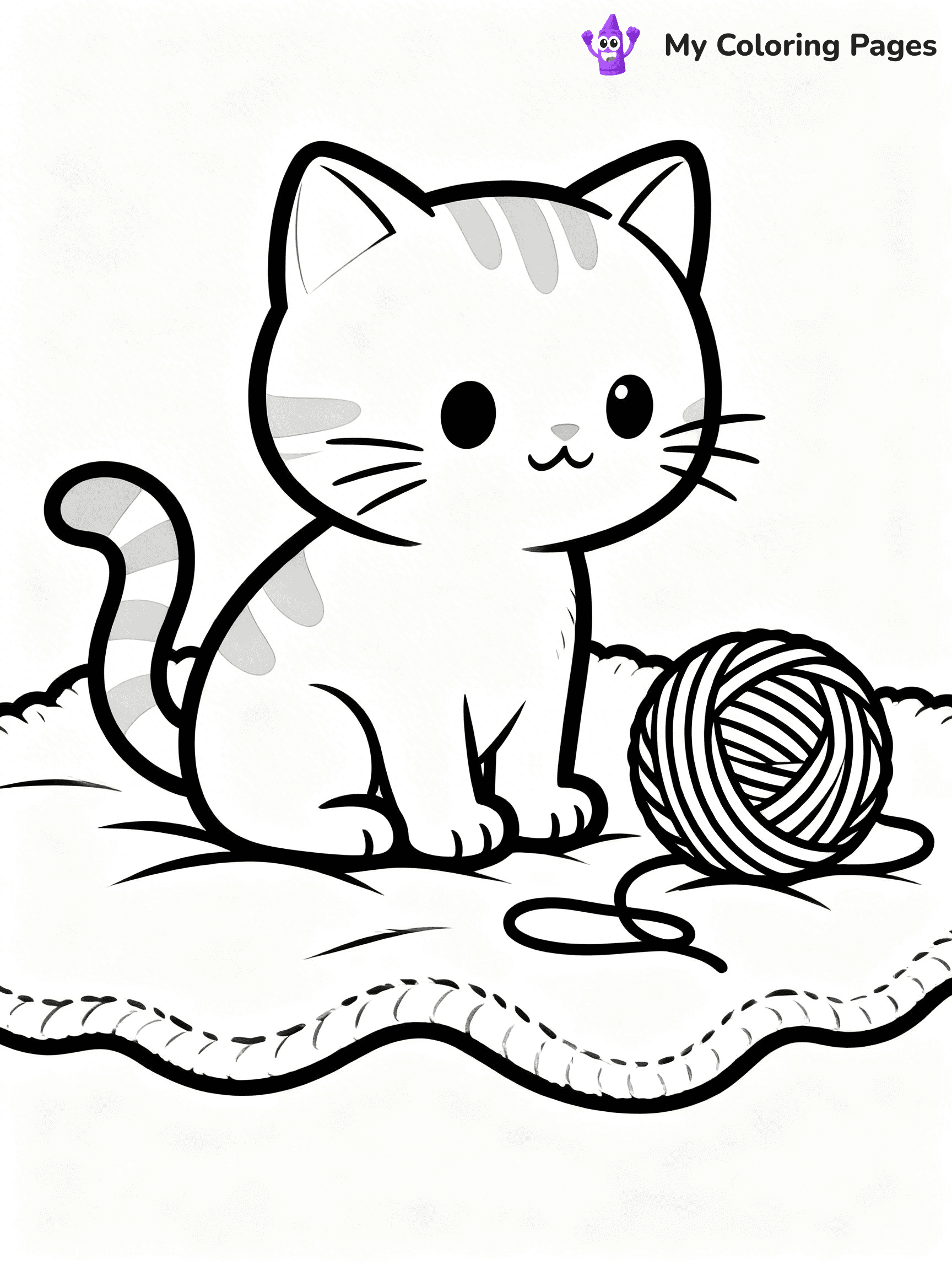 Black Cat Coloring Pages - 20