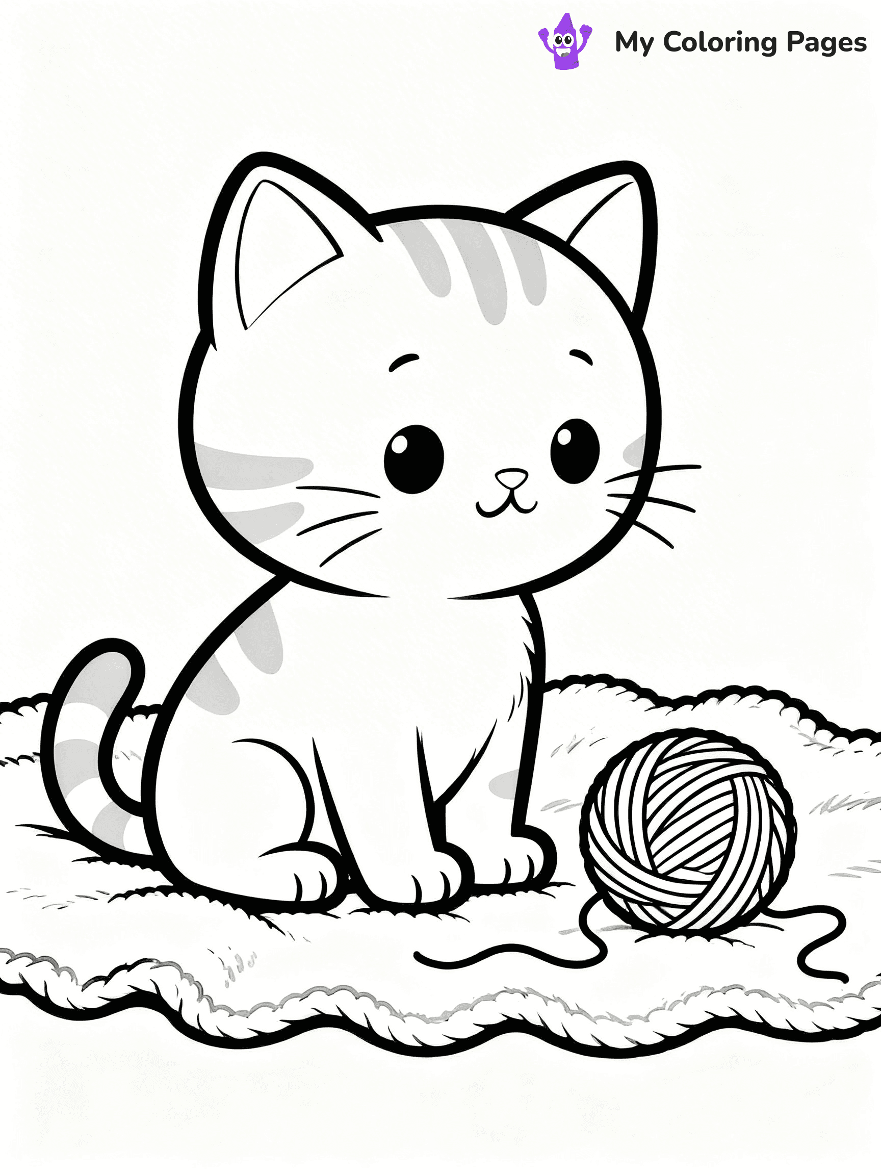 Black Cat Coloring Pages - 19