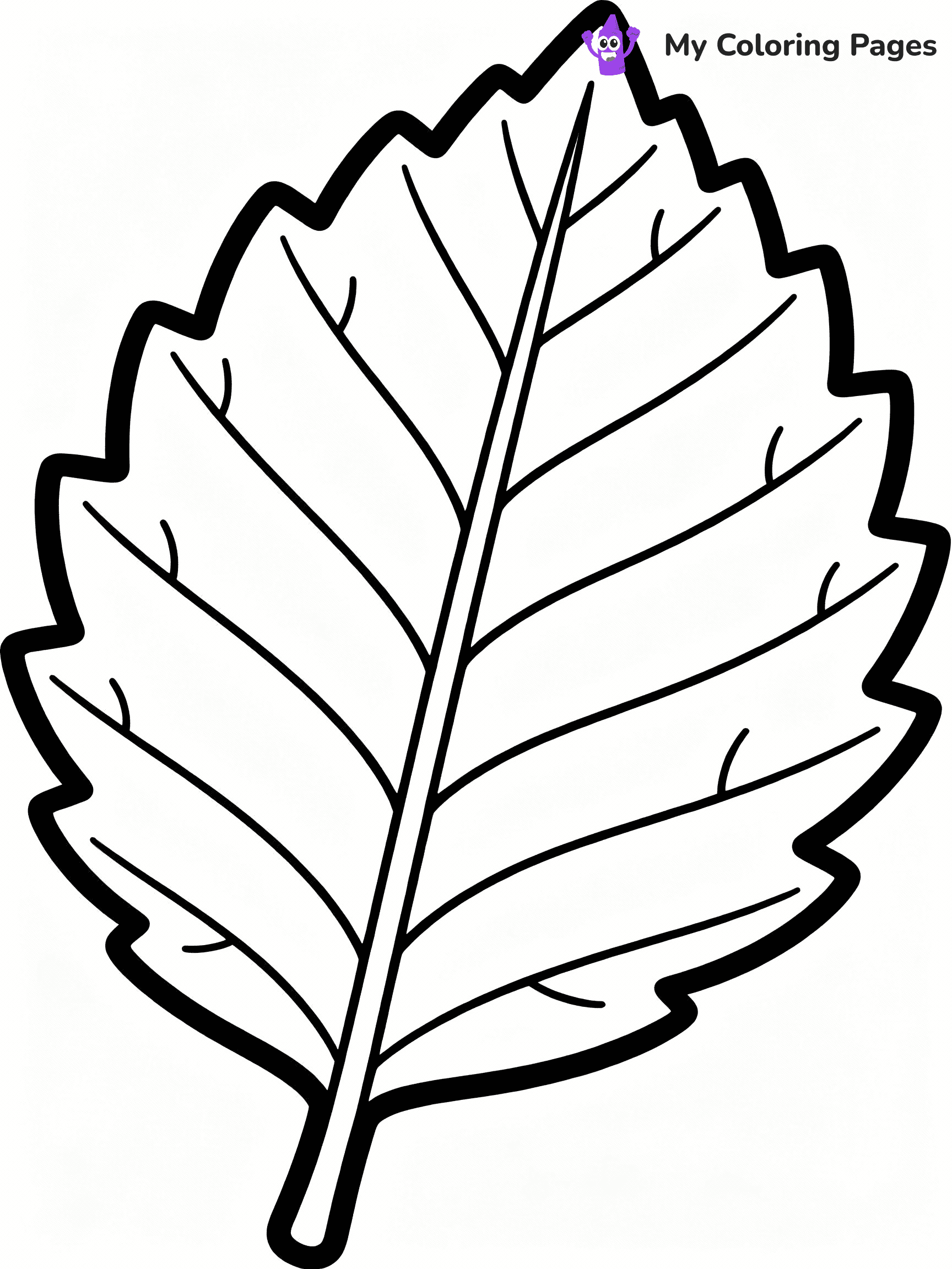 Fall Leaves Coloring Pages - 28