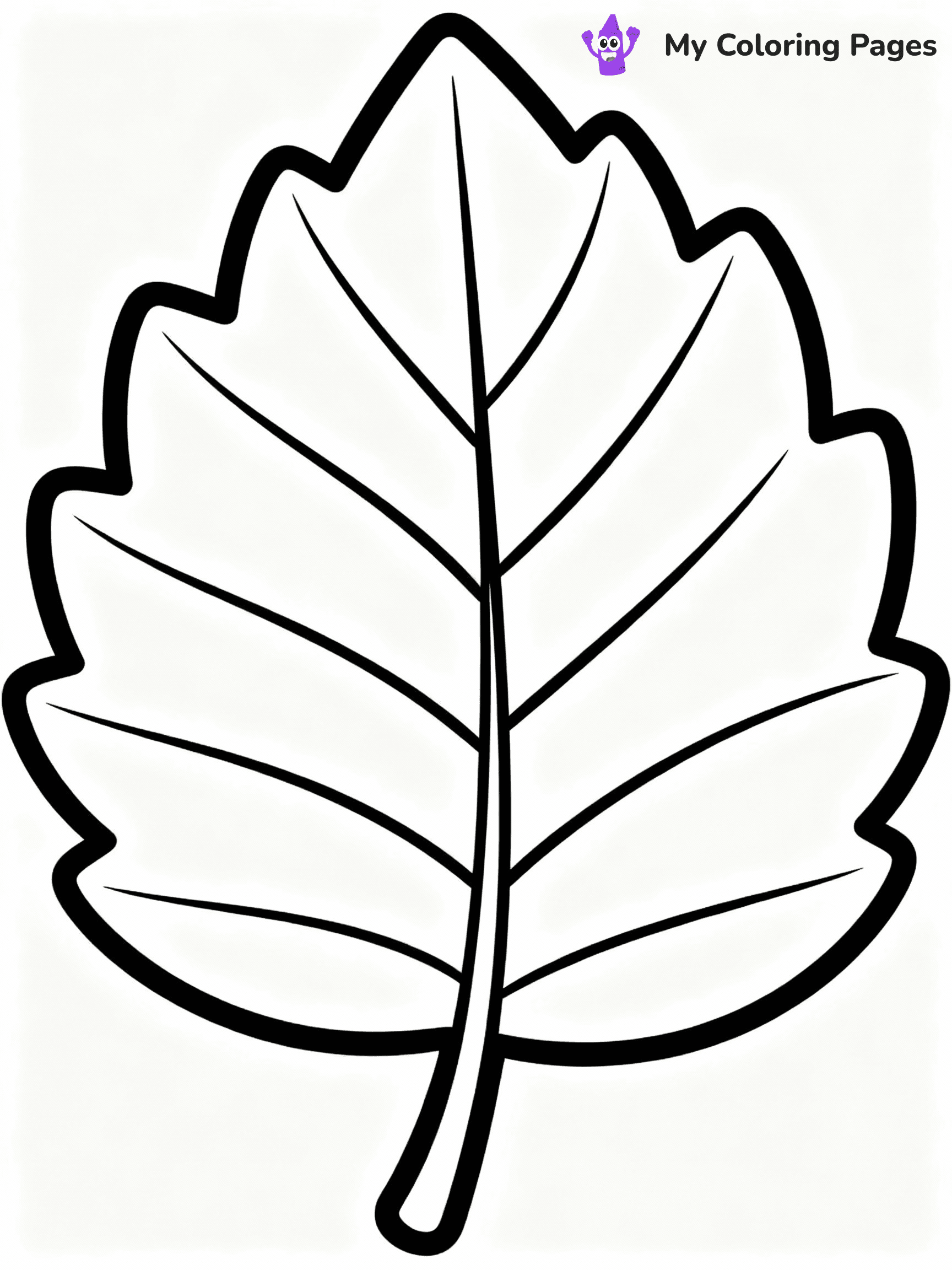 Fall Leaves Coloring Pages - 24