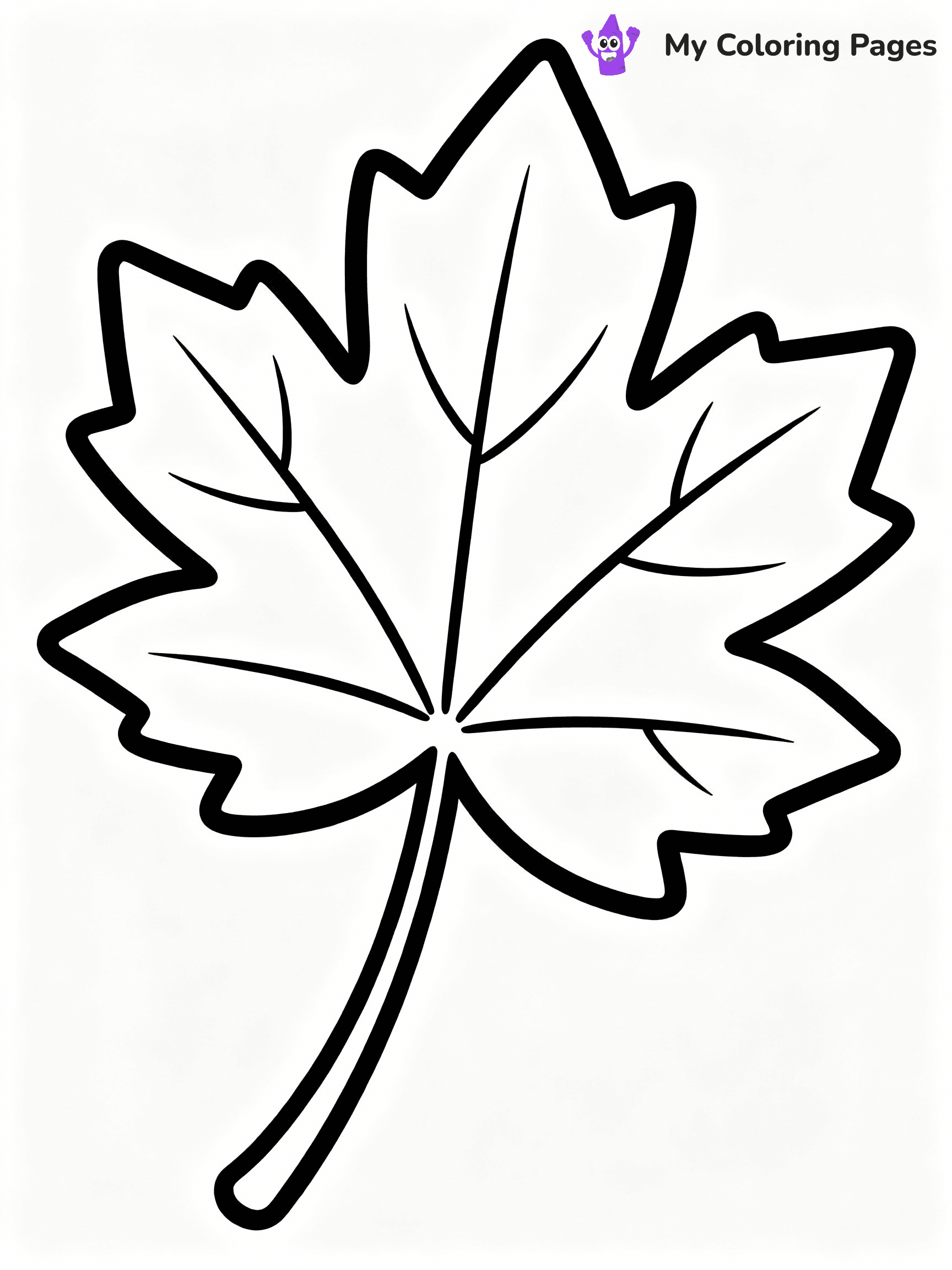 Fall Leaves Coloring Pages - 14