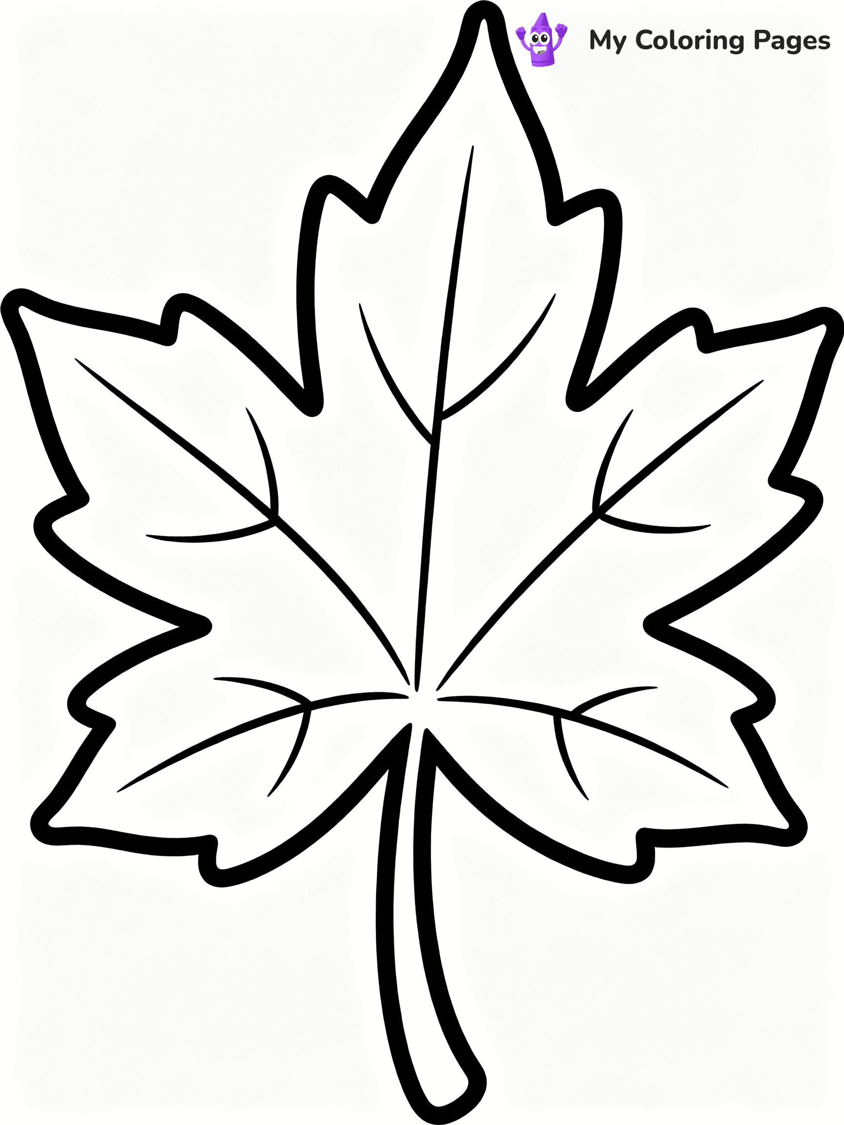 Fall Leaves Coloring Pages - 13