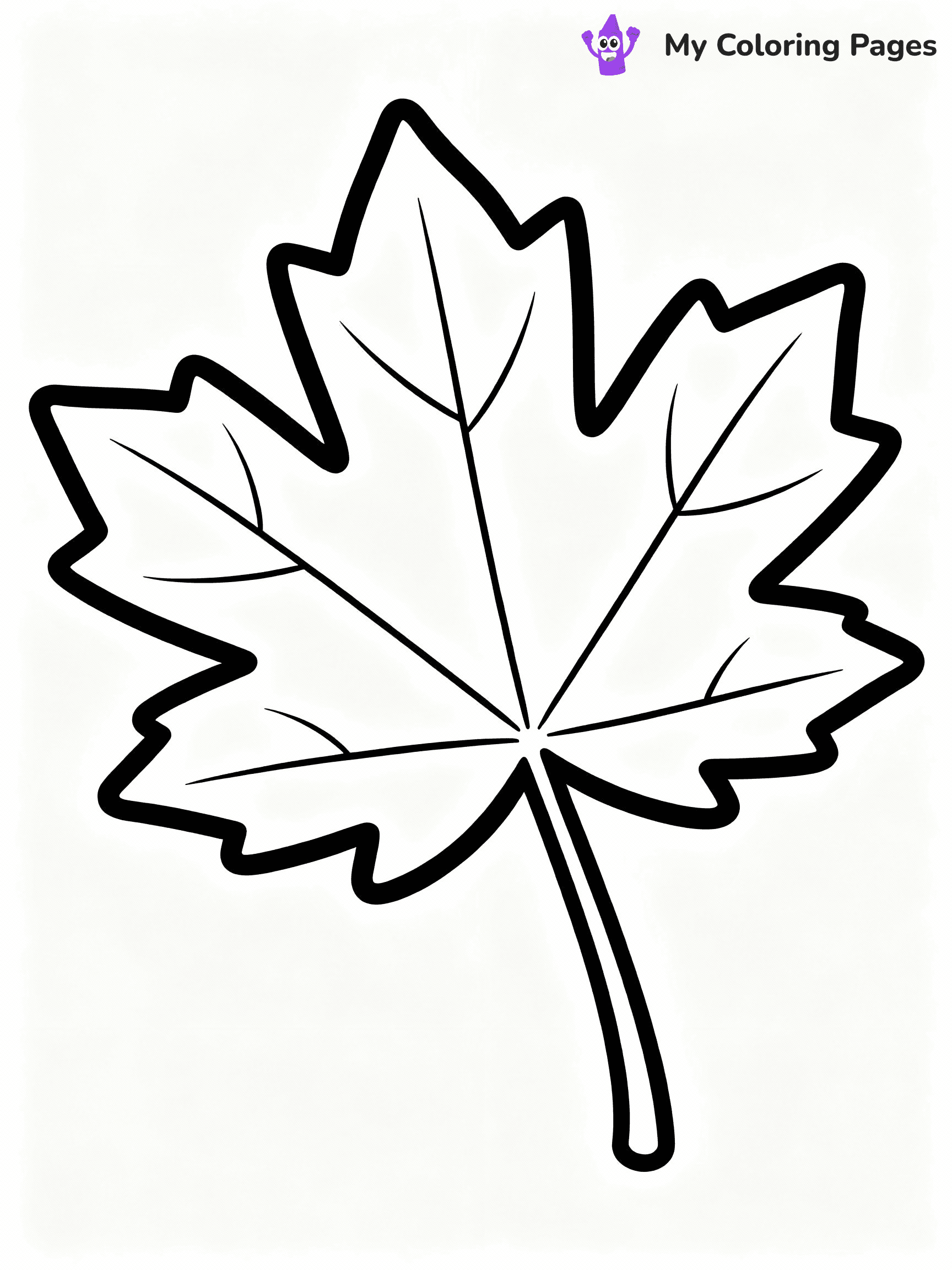 Fall Leaves Coloring Pages - 9