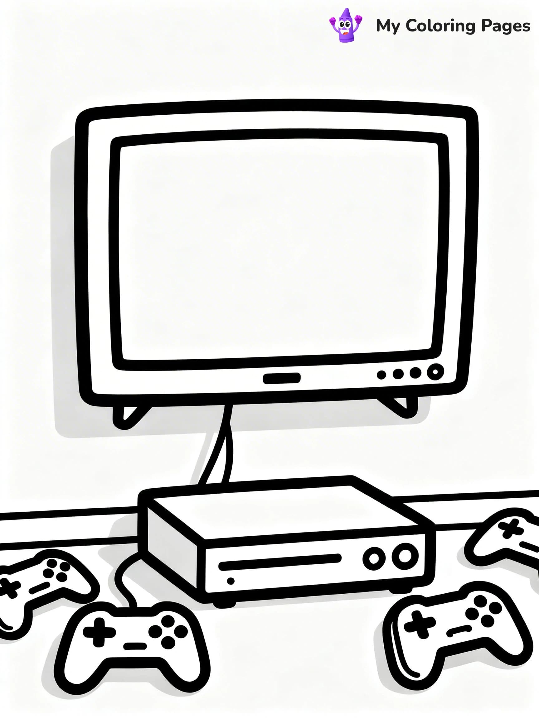 Living Room Coloring Pages - 22