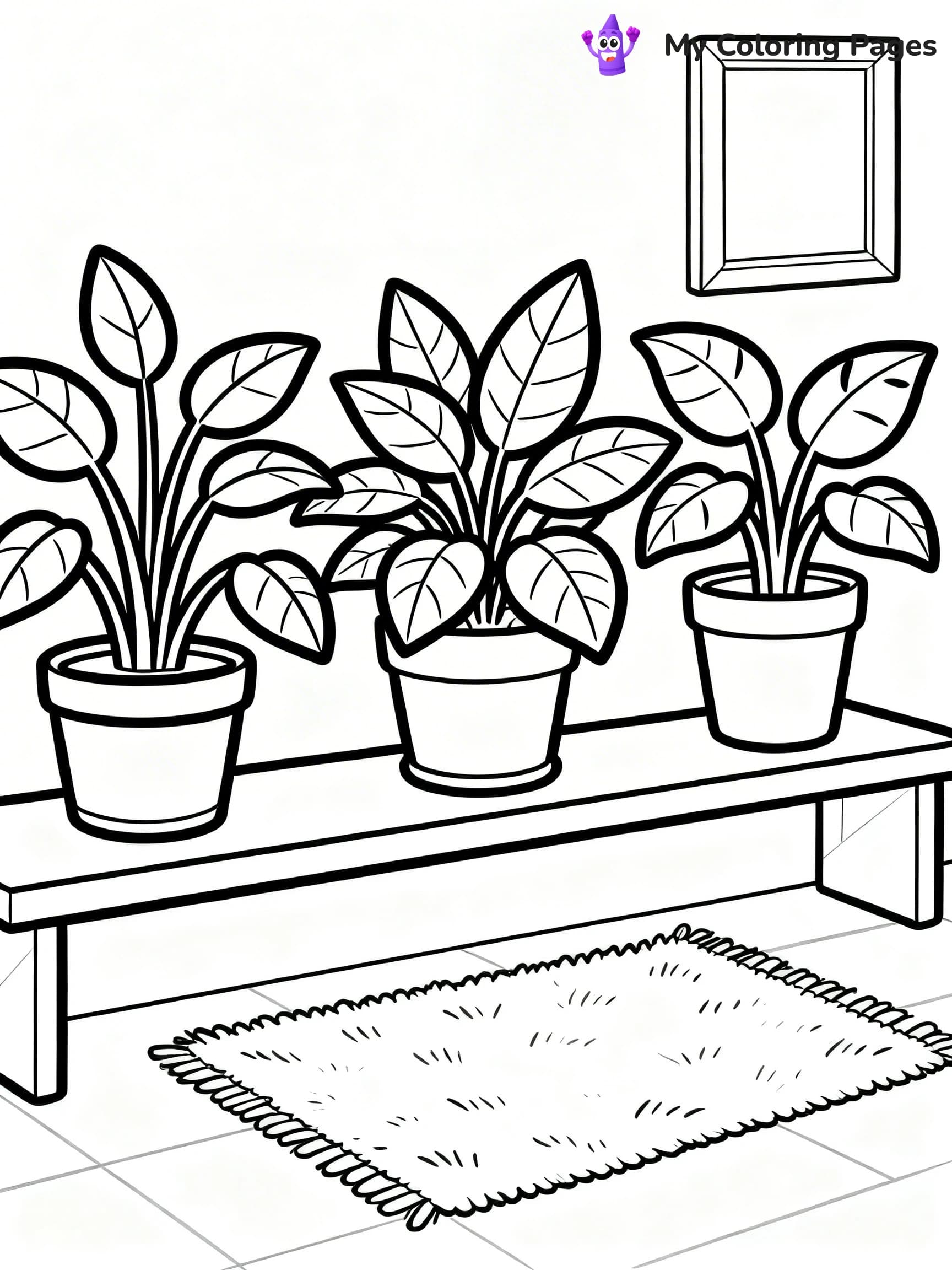 Living Room Coloring Pages - 20