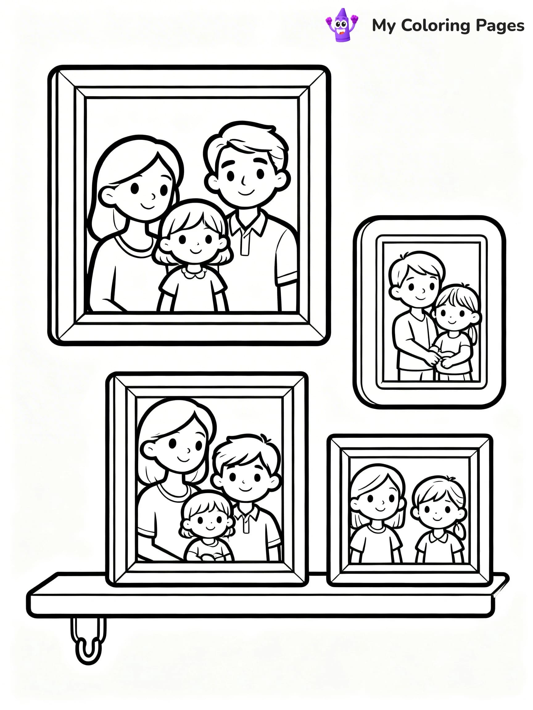 Living Room Coloring Pages - 11