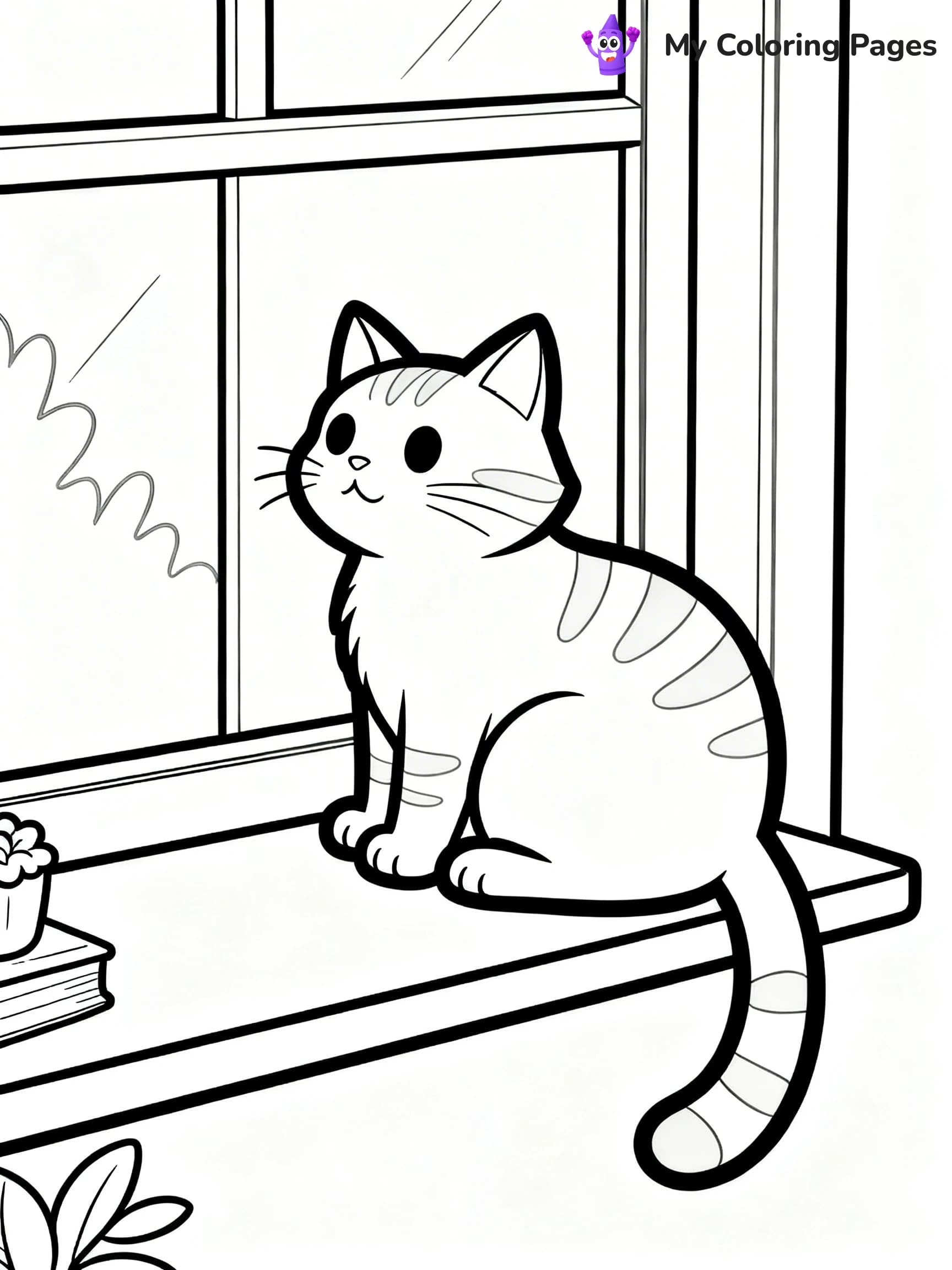 Living Room Coloring Pages - 7