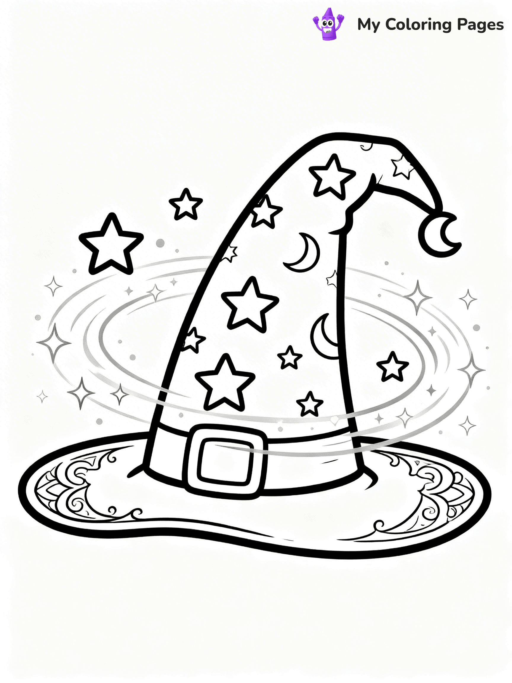 Hat Coloring Pages - 53