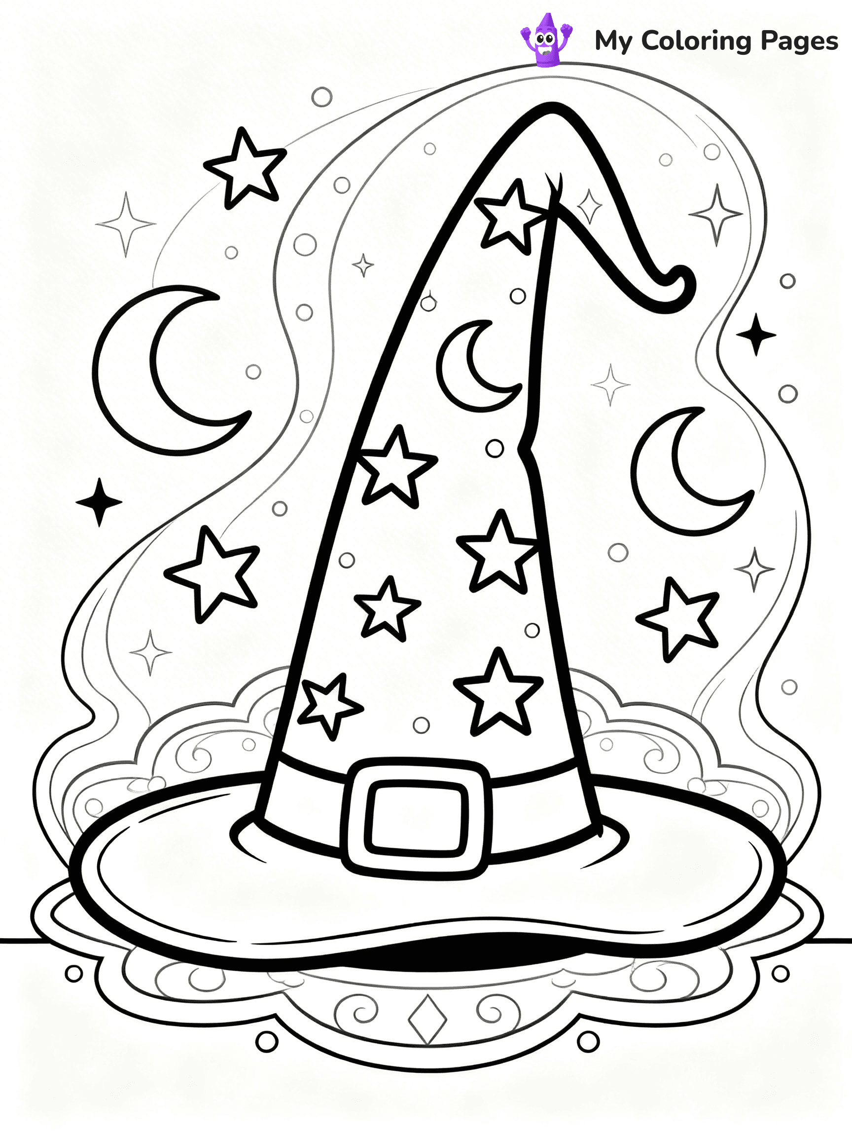 Hat Coloring Pages - 50