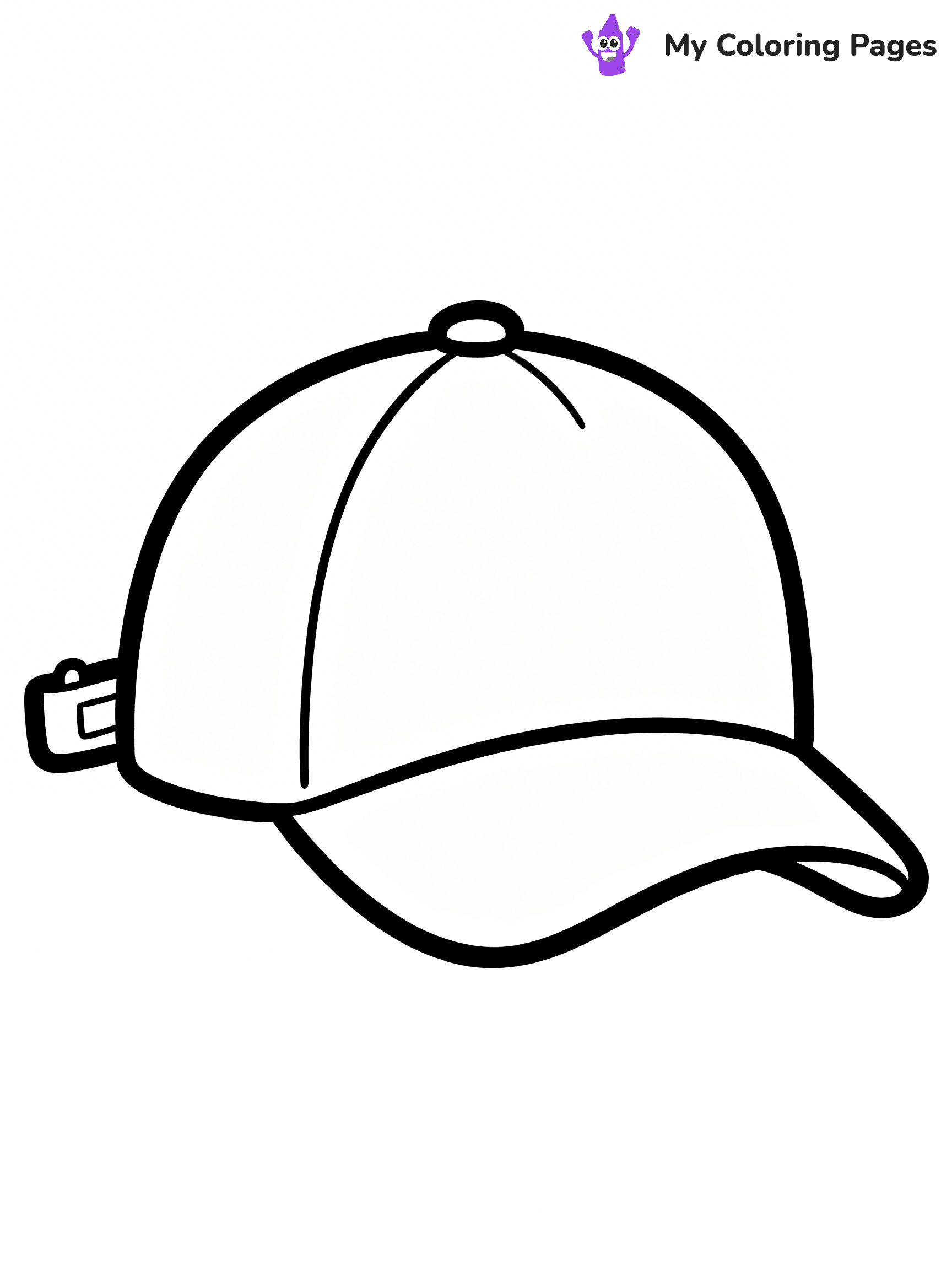 Hat Coloring Pages - 43