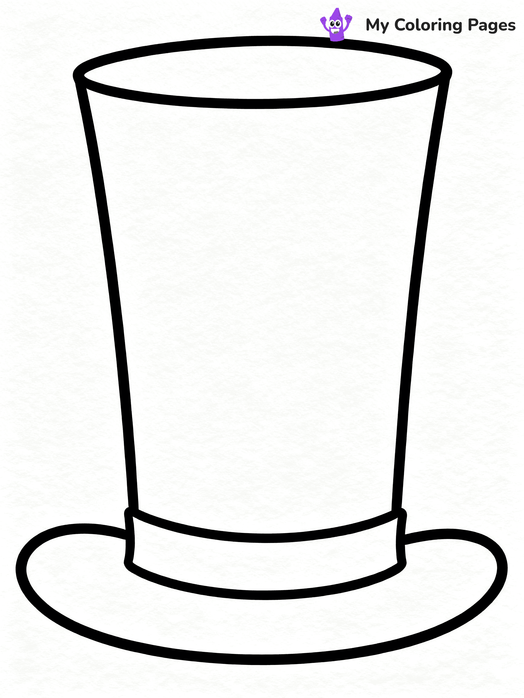 Hat Coloring Pages - 34
