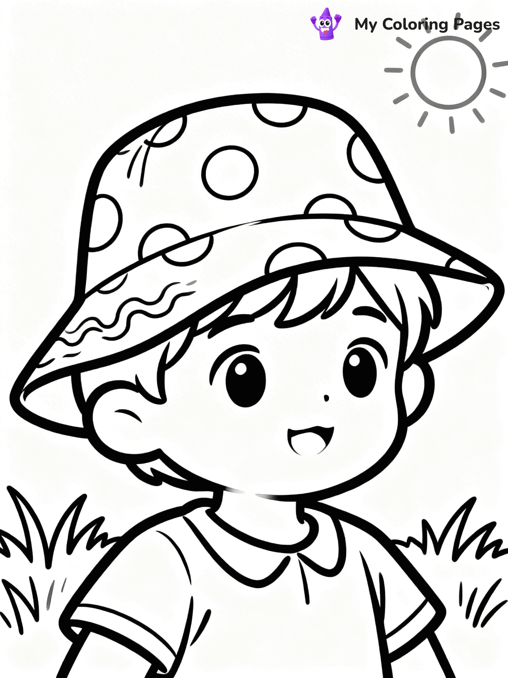 Hat Coloring Pages - 24