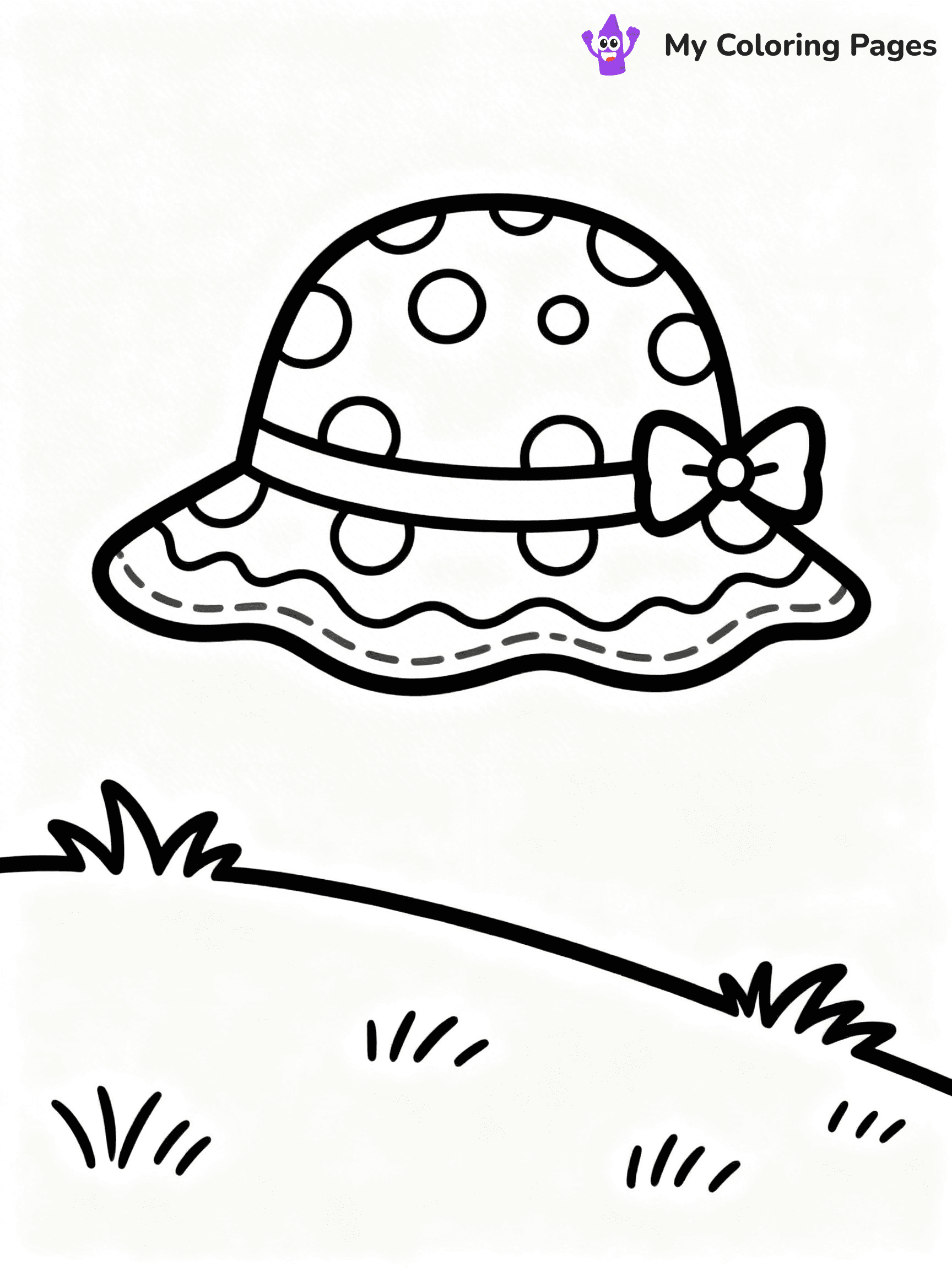 Hat Coloring Pages - 23