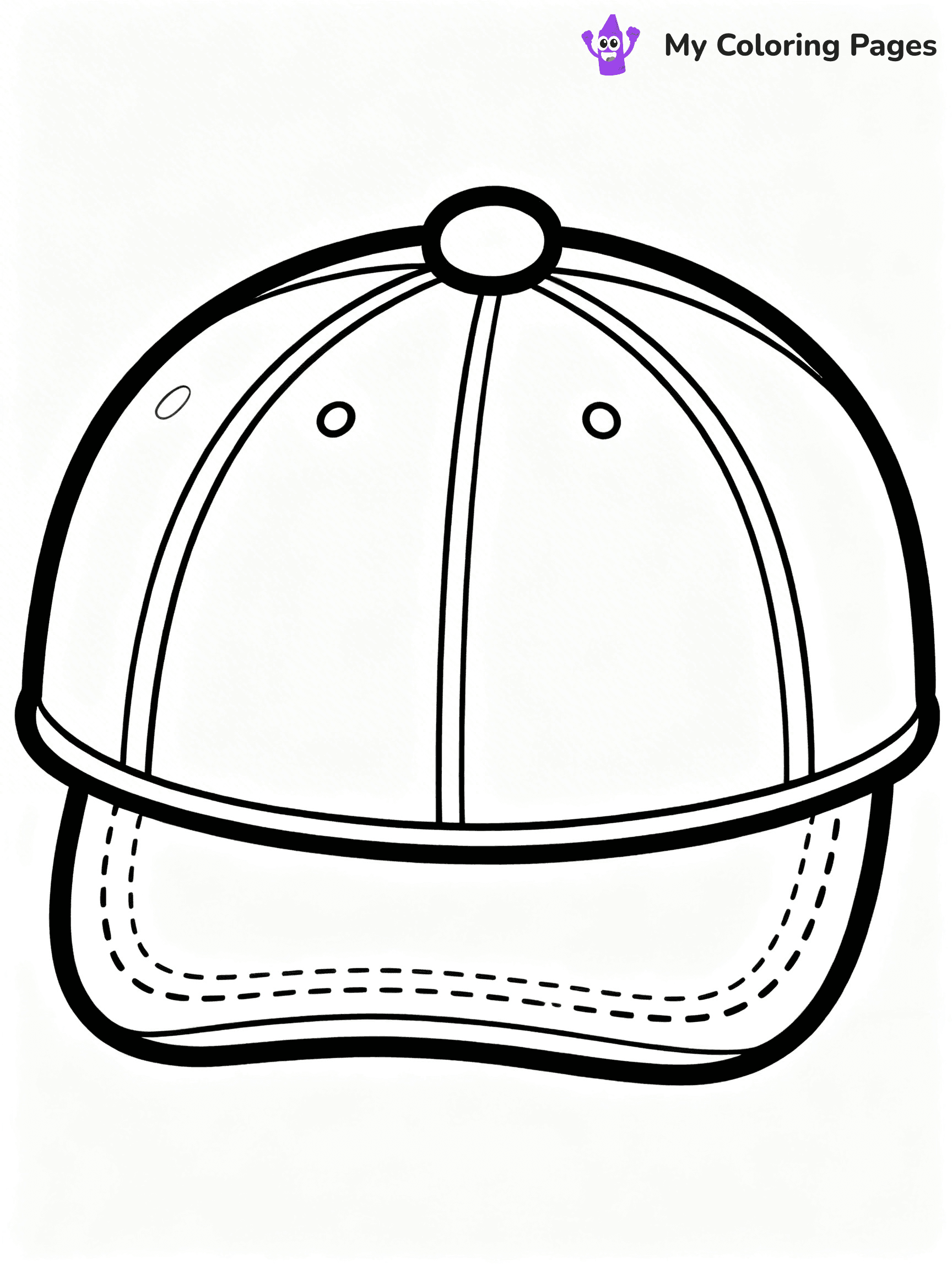 Hat Coloring Pages - 20