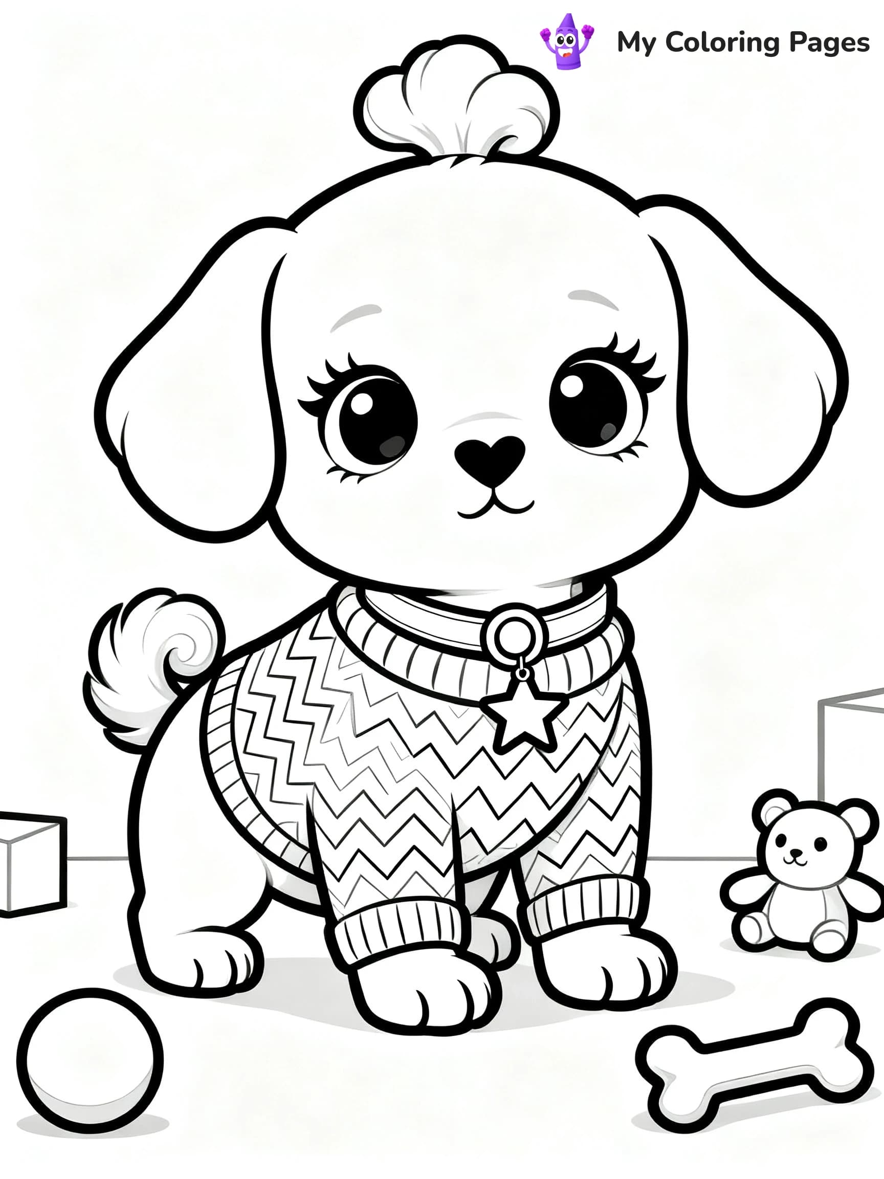 Puppy Dog Pals Coloring Pages - 2