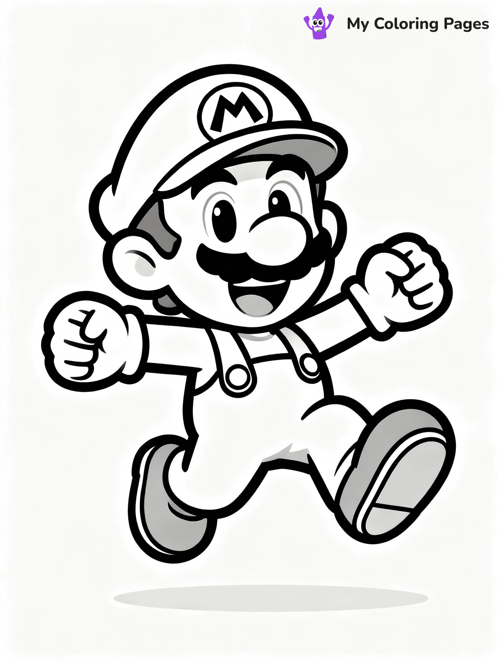 Luigi Coloring Pages - 48
