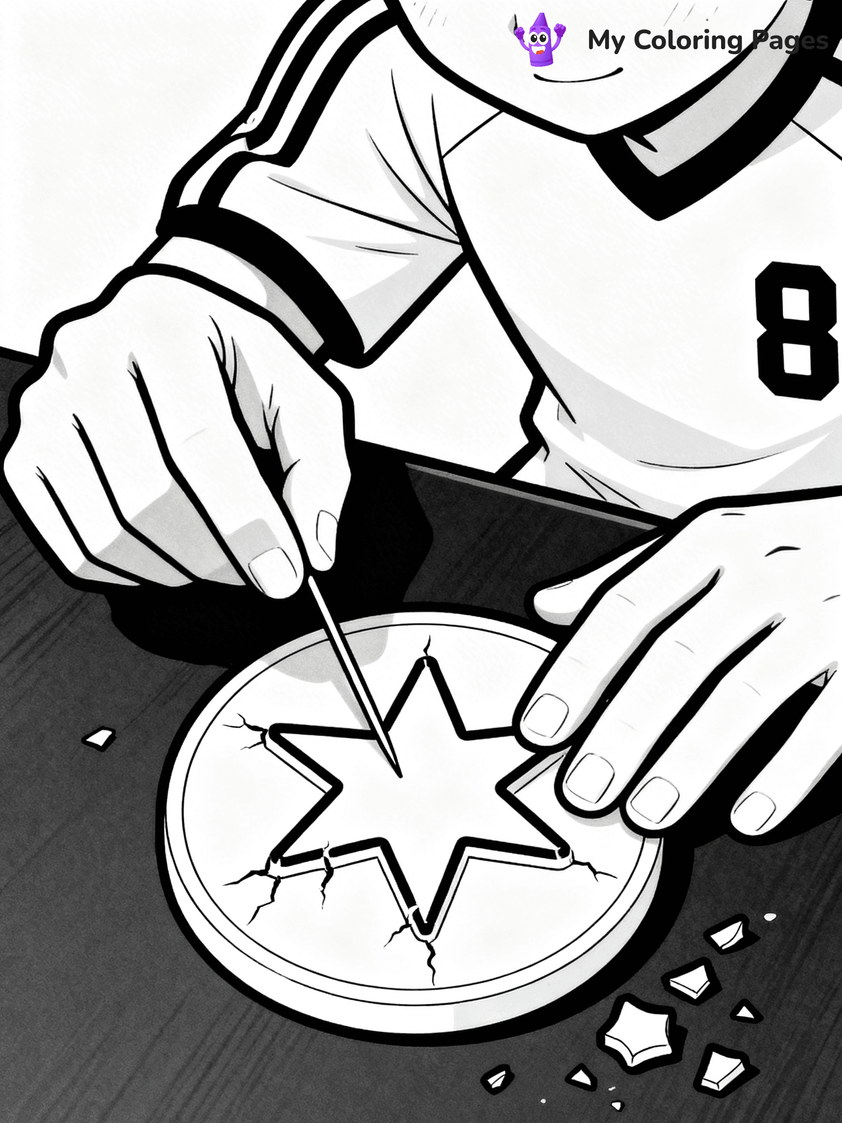 Squid Games Coloring Pages - 16