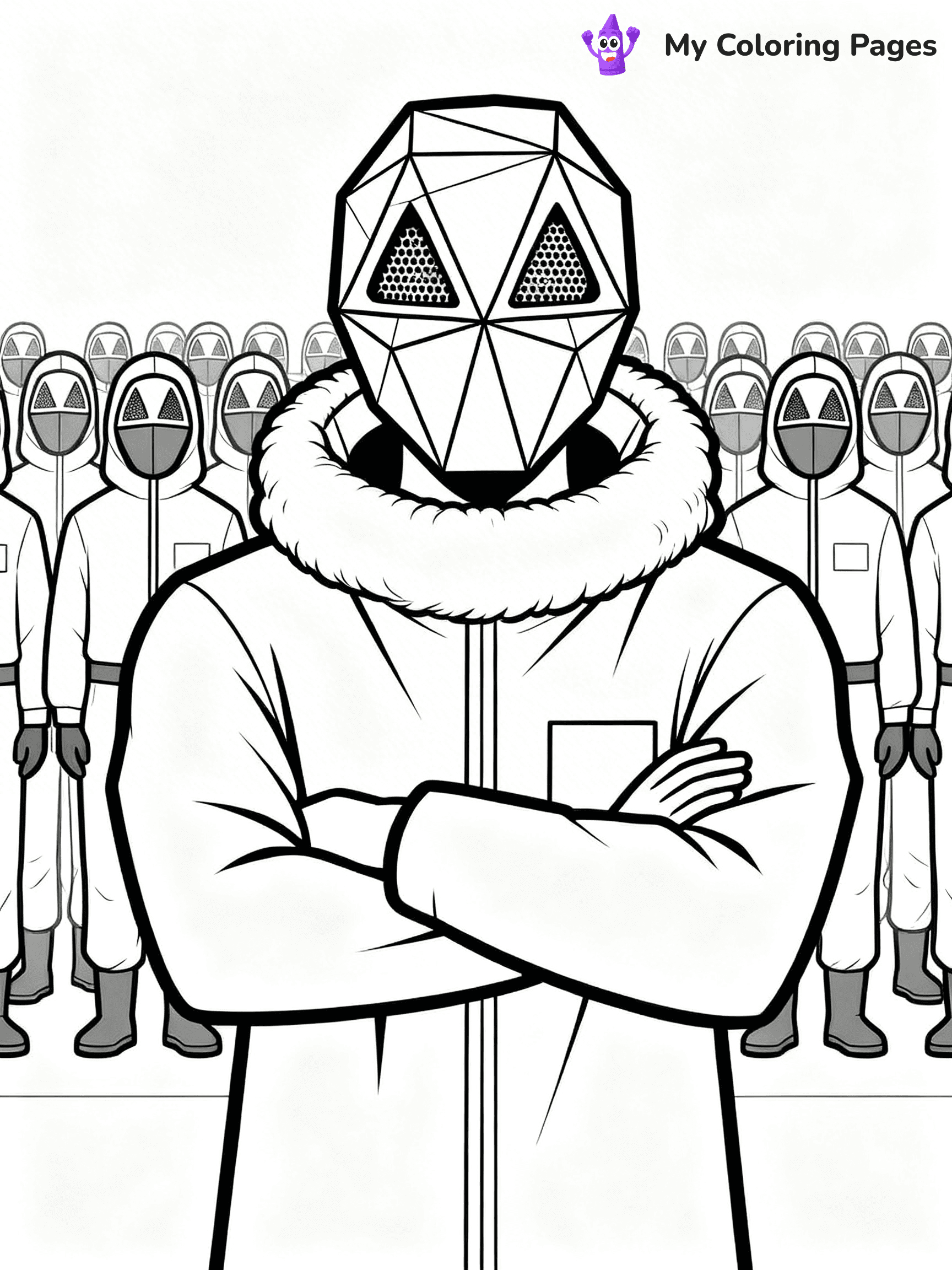 Squid Games Coloring Pages - 8