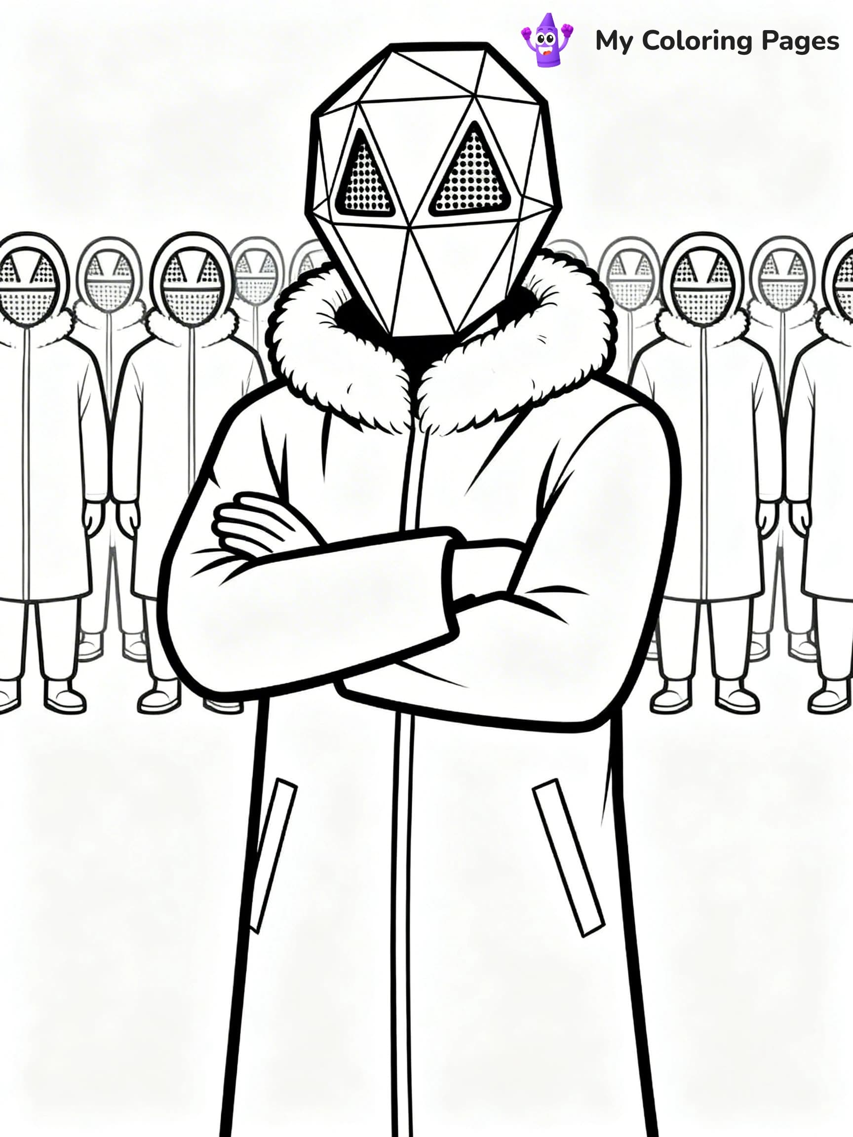 Squid Games Coloring Pages - 7