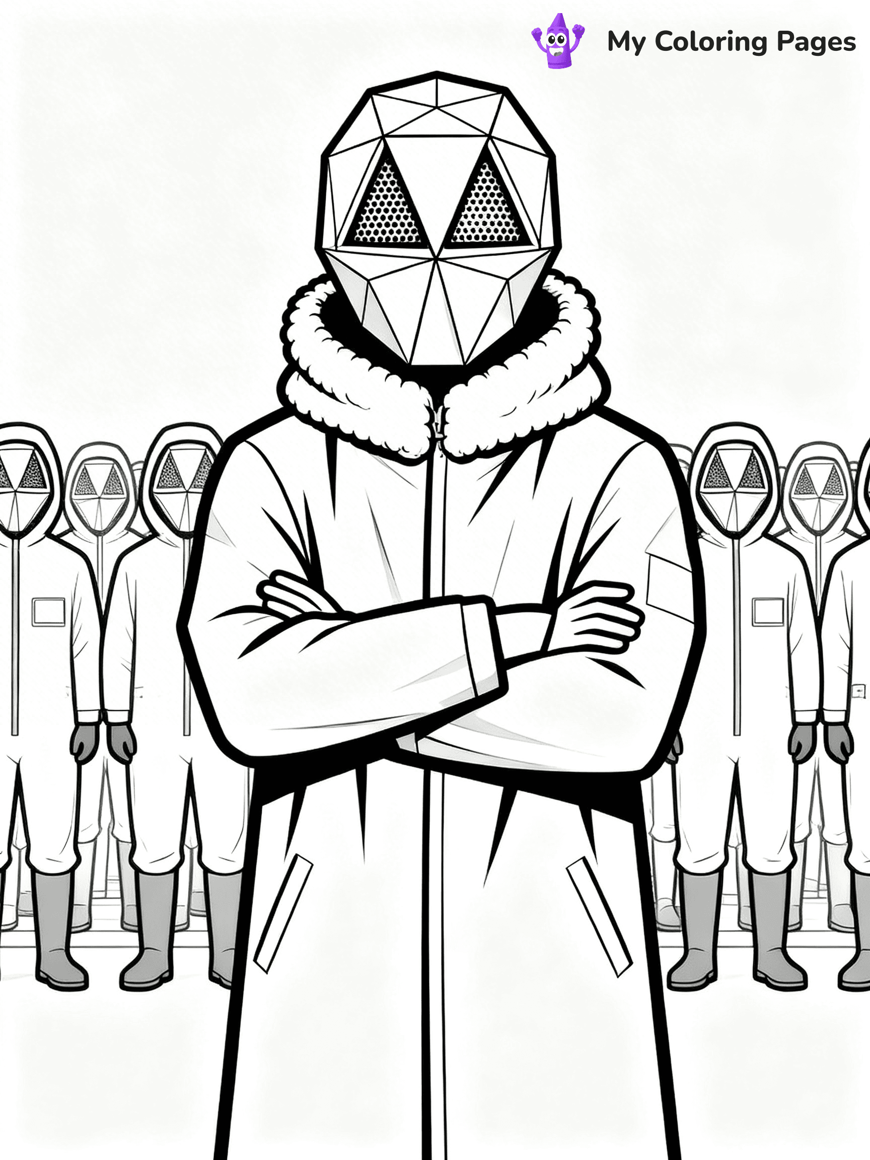 Squid Games Coloring Pages - 6