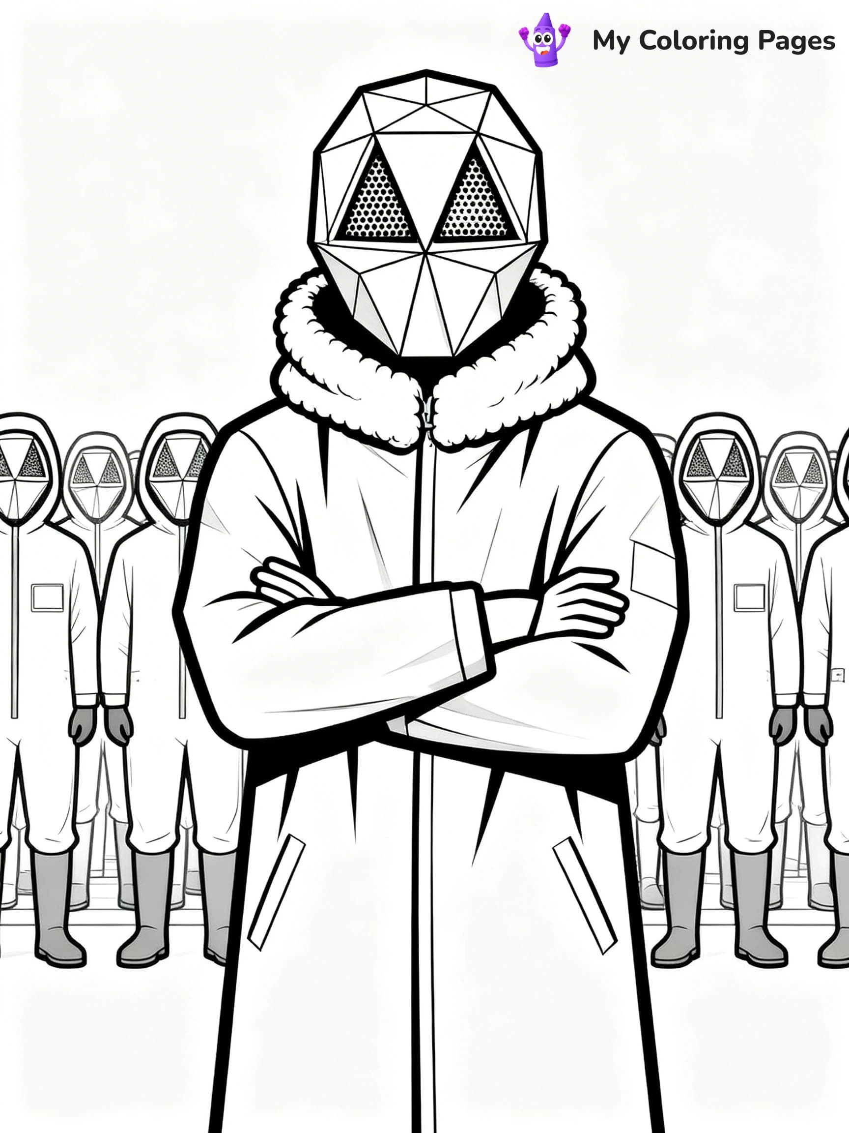 Squid Games Coloring Pages - 6