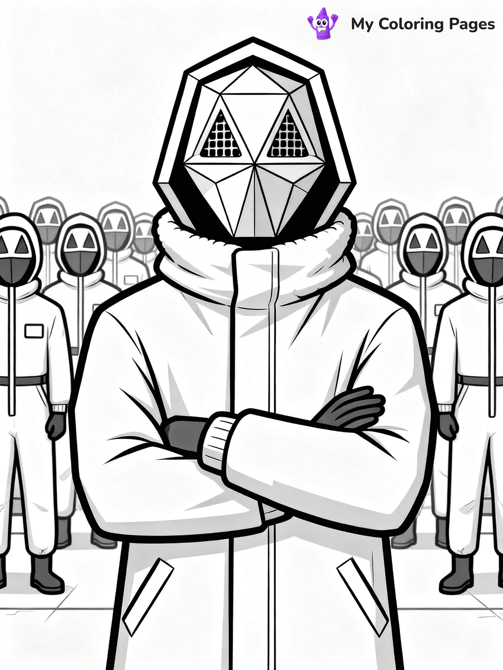 Squid Games Coloring Pages - 5