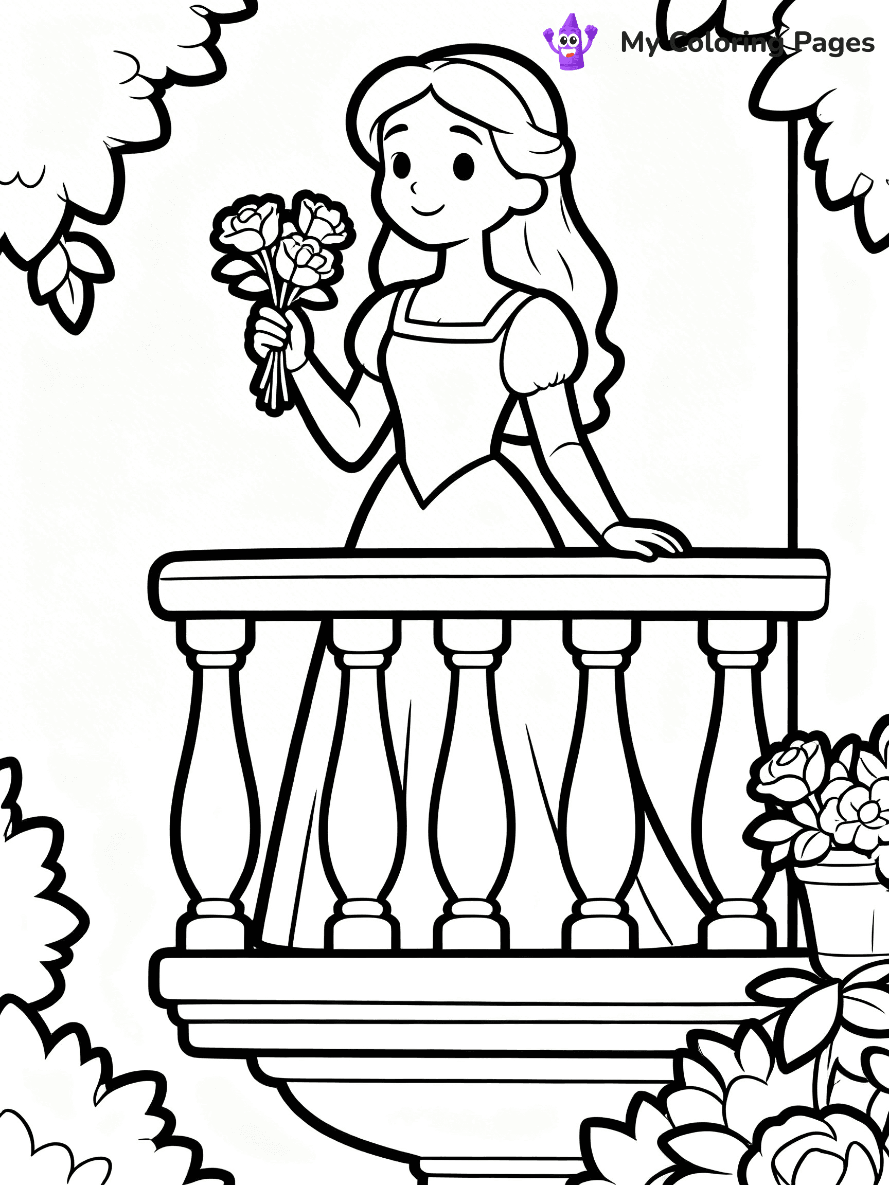 Romeo and Juliet Coloring Pages - 15