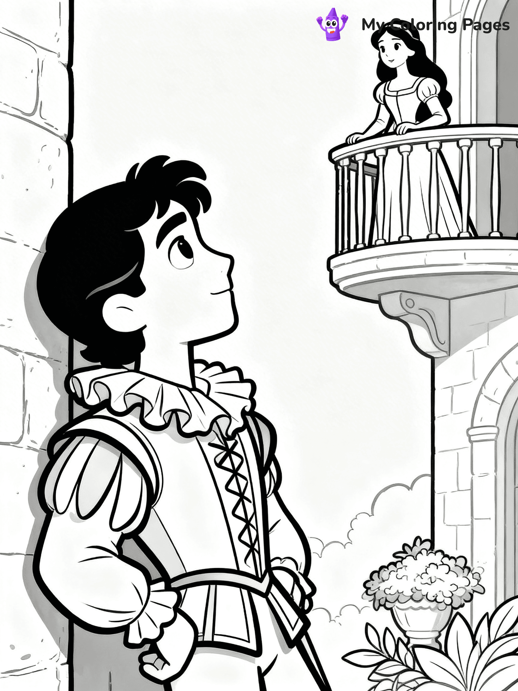 Romeo and Juliet Coloring Pages - 12