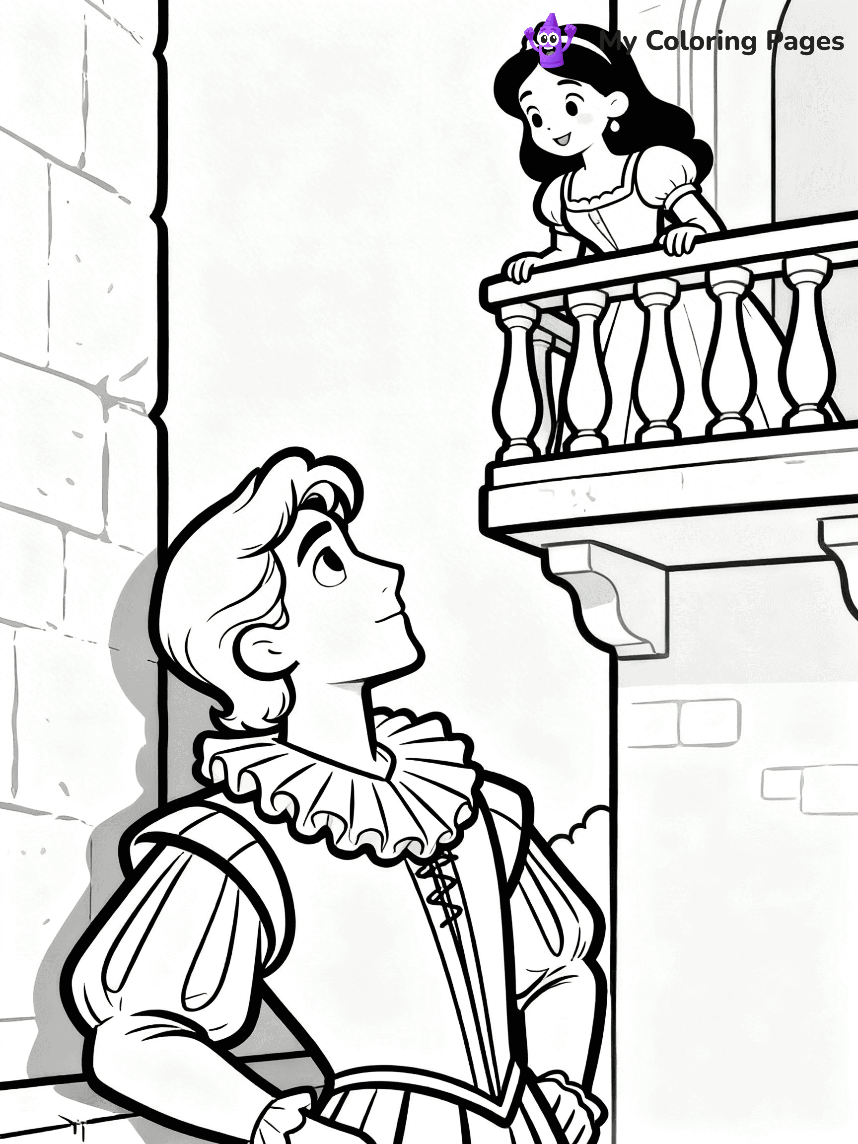 Romeo and Juliet Coloring Pages - 10